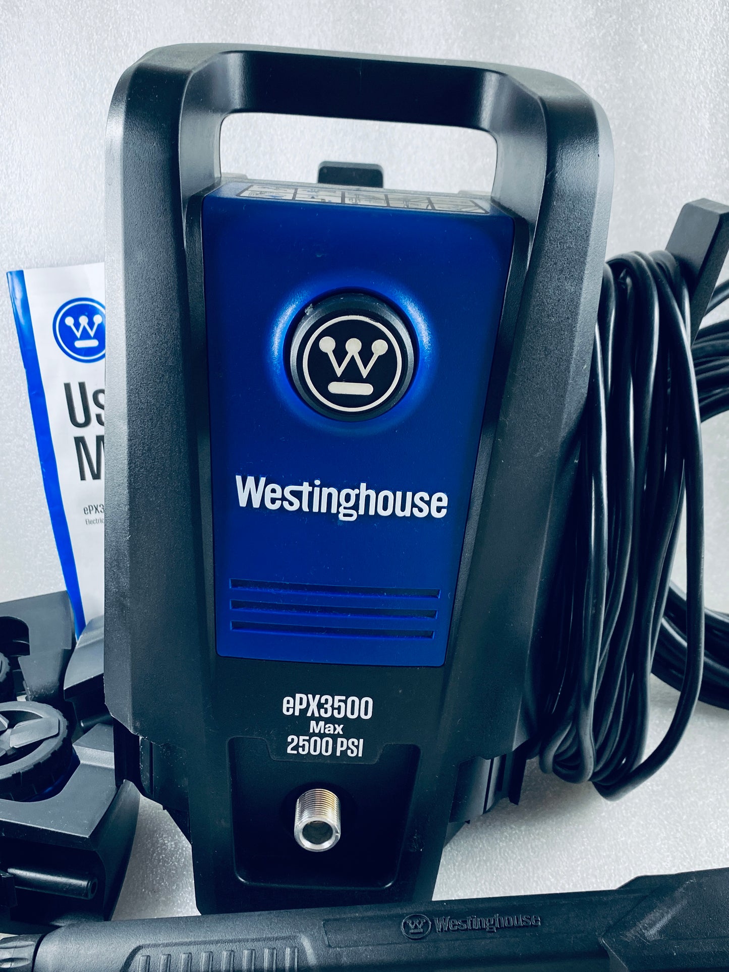 Westinghouse 2500PSI Max & 1.76GPM Max Electric Pressure Washer W/ Wheels