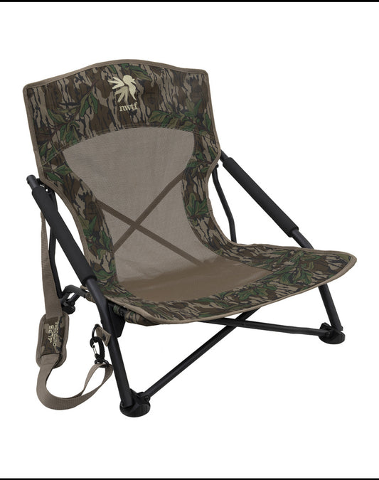 New Other NWTF Vanish Low Profile Outdoor Turkey Chair With Carrying Bag, Camo