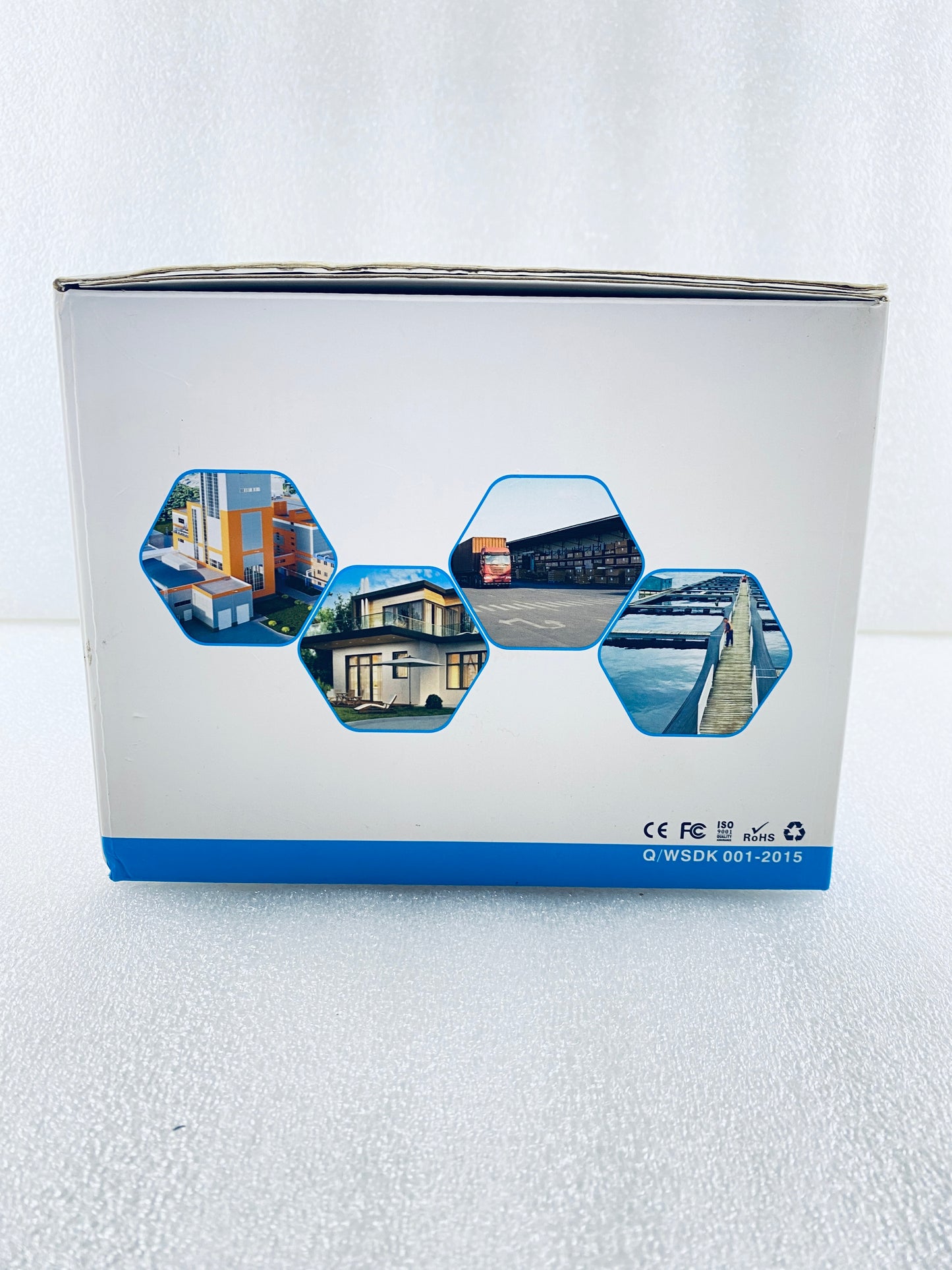 New Open Box VStarCam 1080P (3MP) IP Camera With Solar Charger, White
