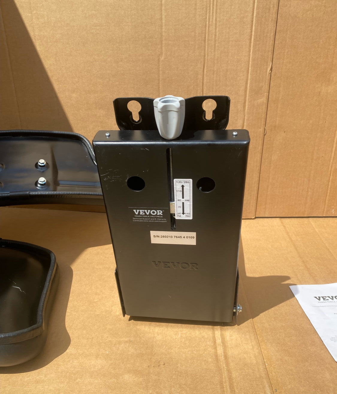 New Other VEVOR Universal Adjustable Forklift/Tractor Seat With Micro Switch