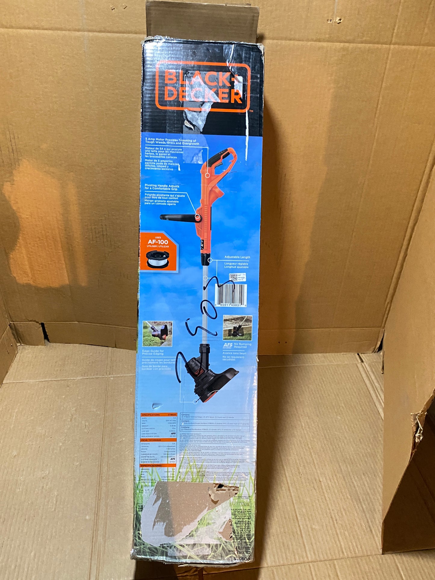 New Other BLACK+DECKER String Trimmer / Edger, 13-Inch, 5-Amp