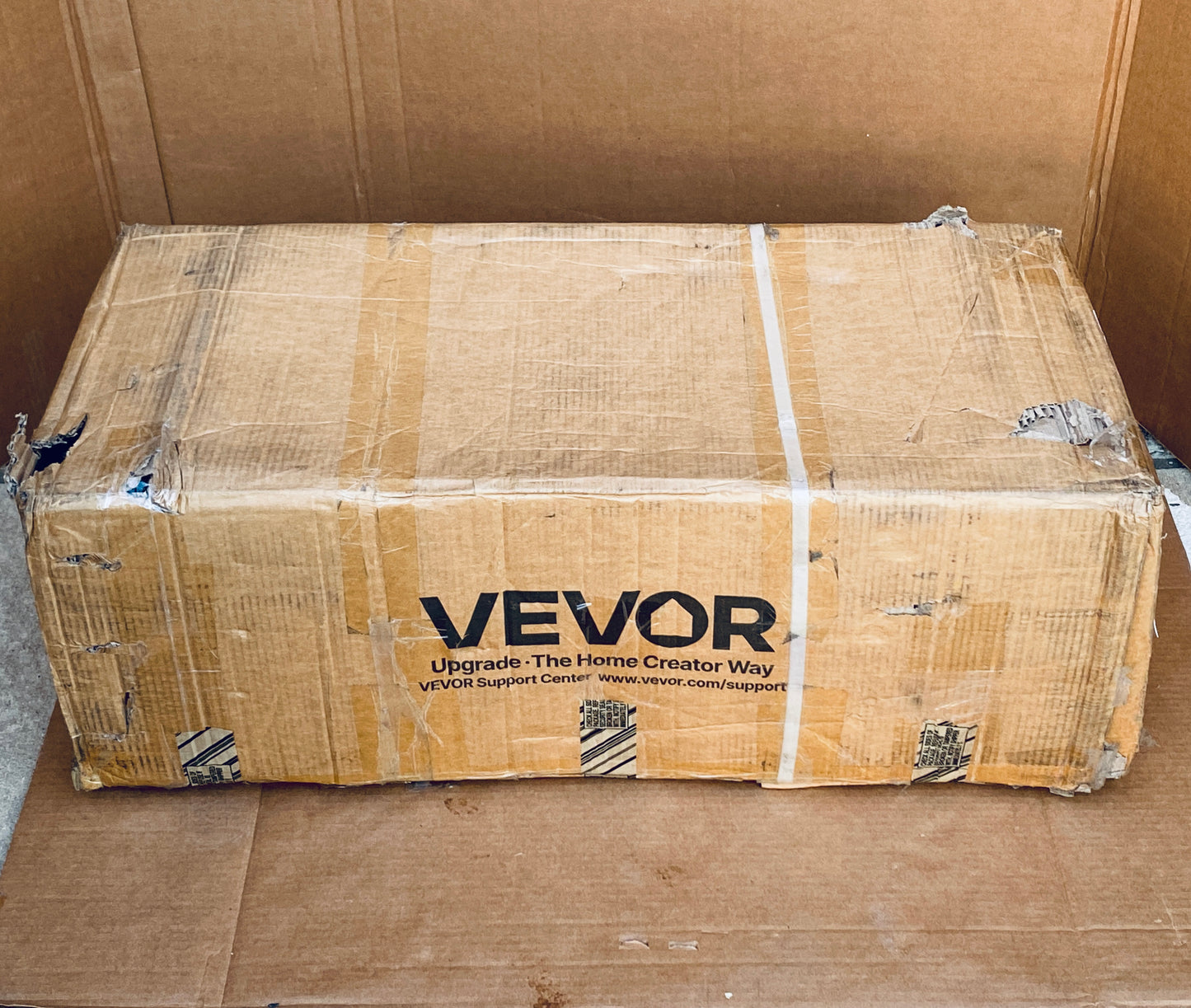 New Other Vevor Push Lawn Sweeper 26” Leaf & Grass Collector, Rubber Wheels