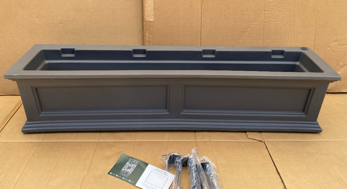 New Other Mayne Fairfield 4ft Self Watering Flower Window Box With Steel Mount
