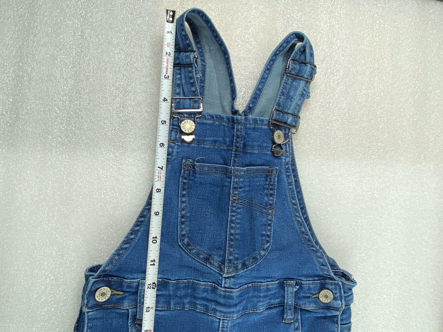 New Kidscool Space Size 8 Overall Denim, Deep Blue