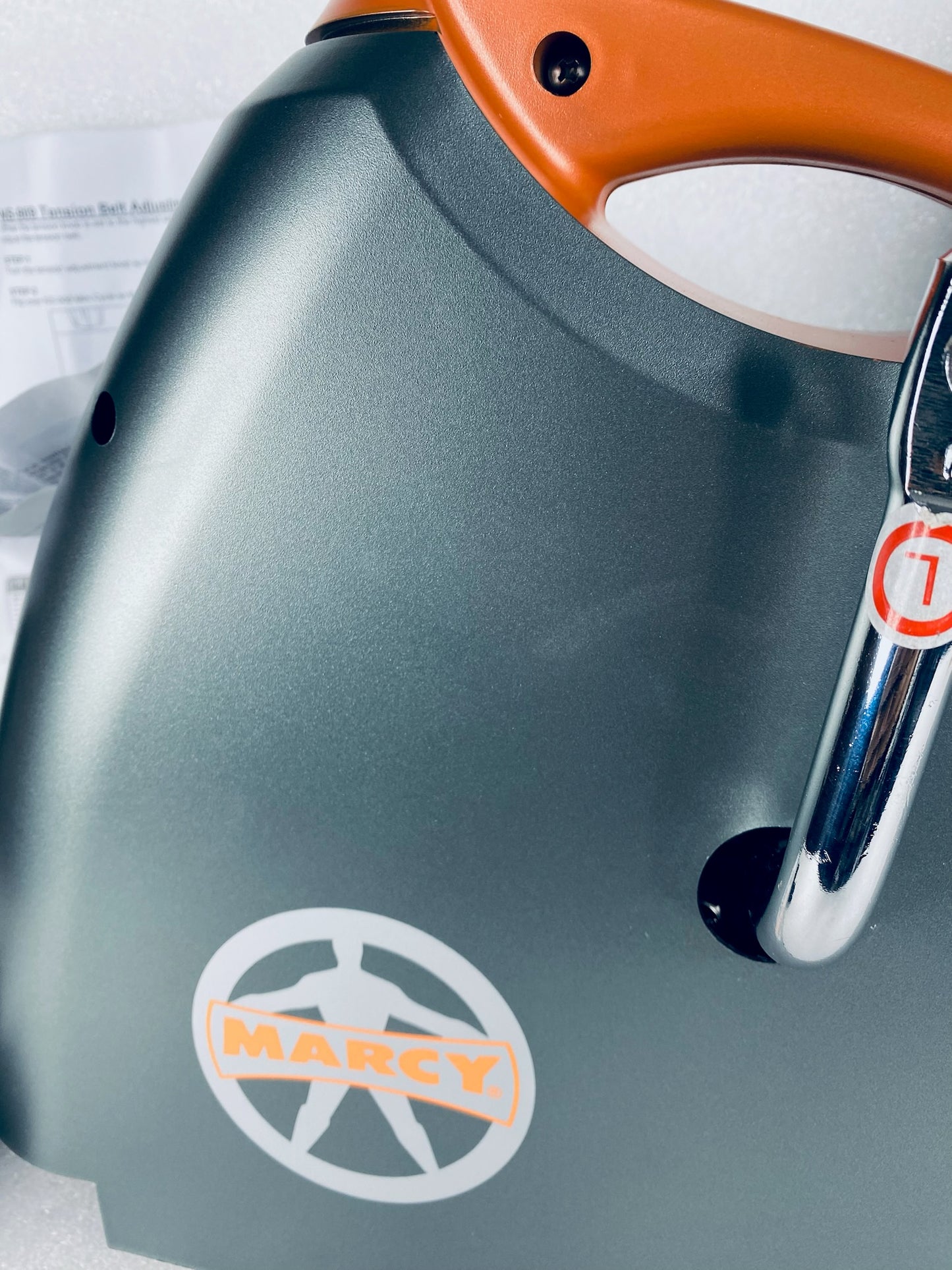 New Other Marcy Leg & Arm Cardio Mini-Cycle Exercise Bike, Orange/Gray