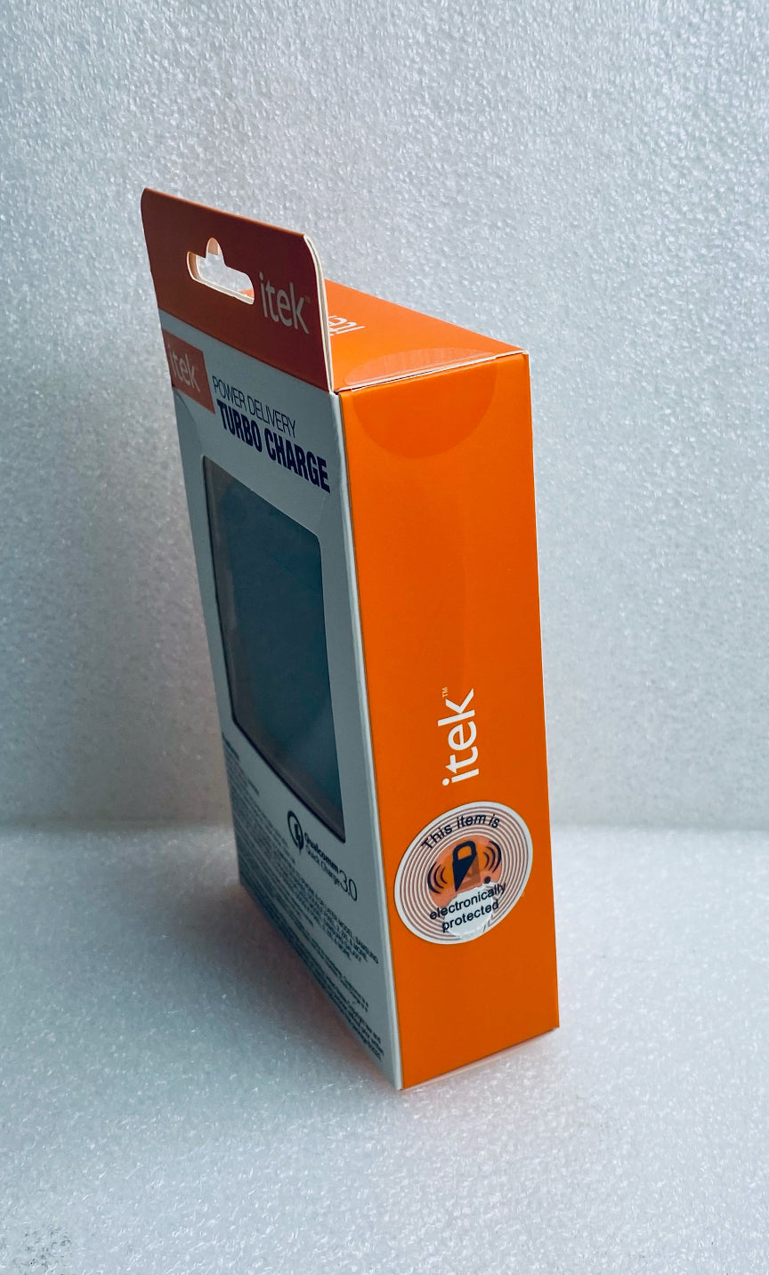 New Itek Power Delivery Turbo Charge 38 Watt Wall Charger Black