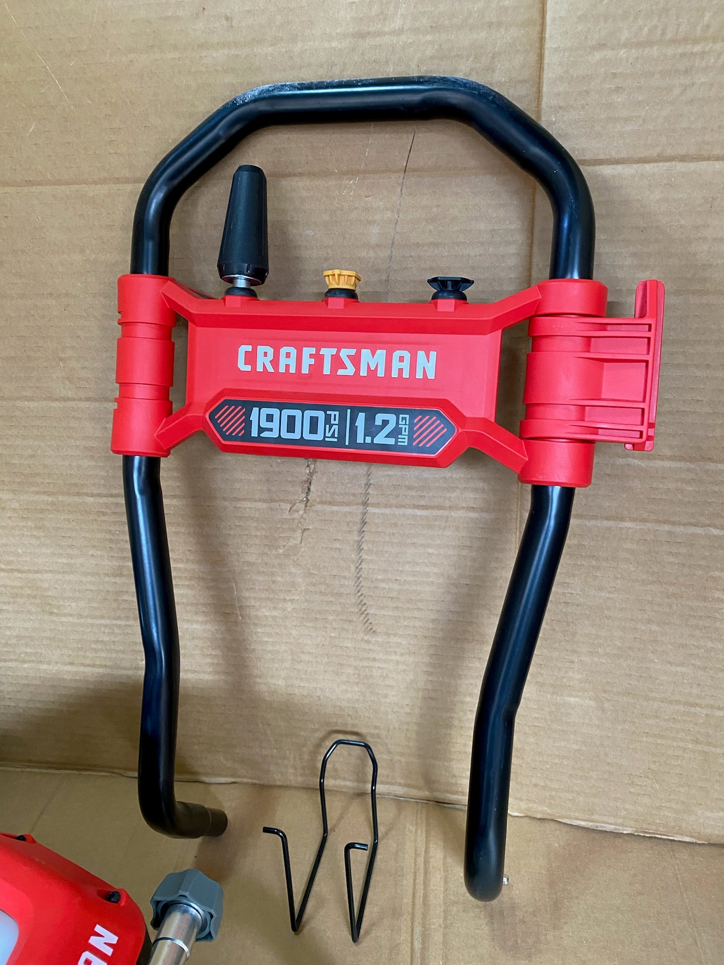 CRAFTSMAN 1900PSI Electric Cold Water Pressure Washer, 1.2-GPM