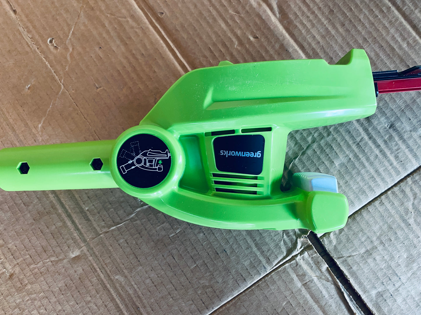 New Other Greenworks 40V 20in Replacement Hedge Power Head, Tool Only