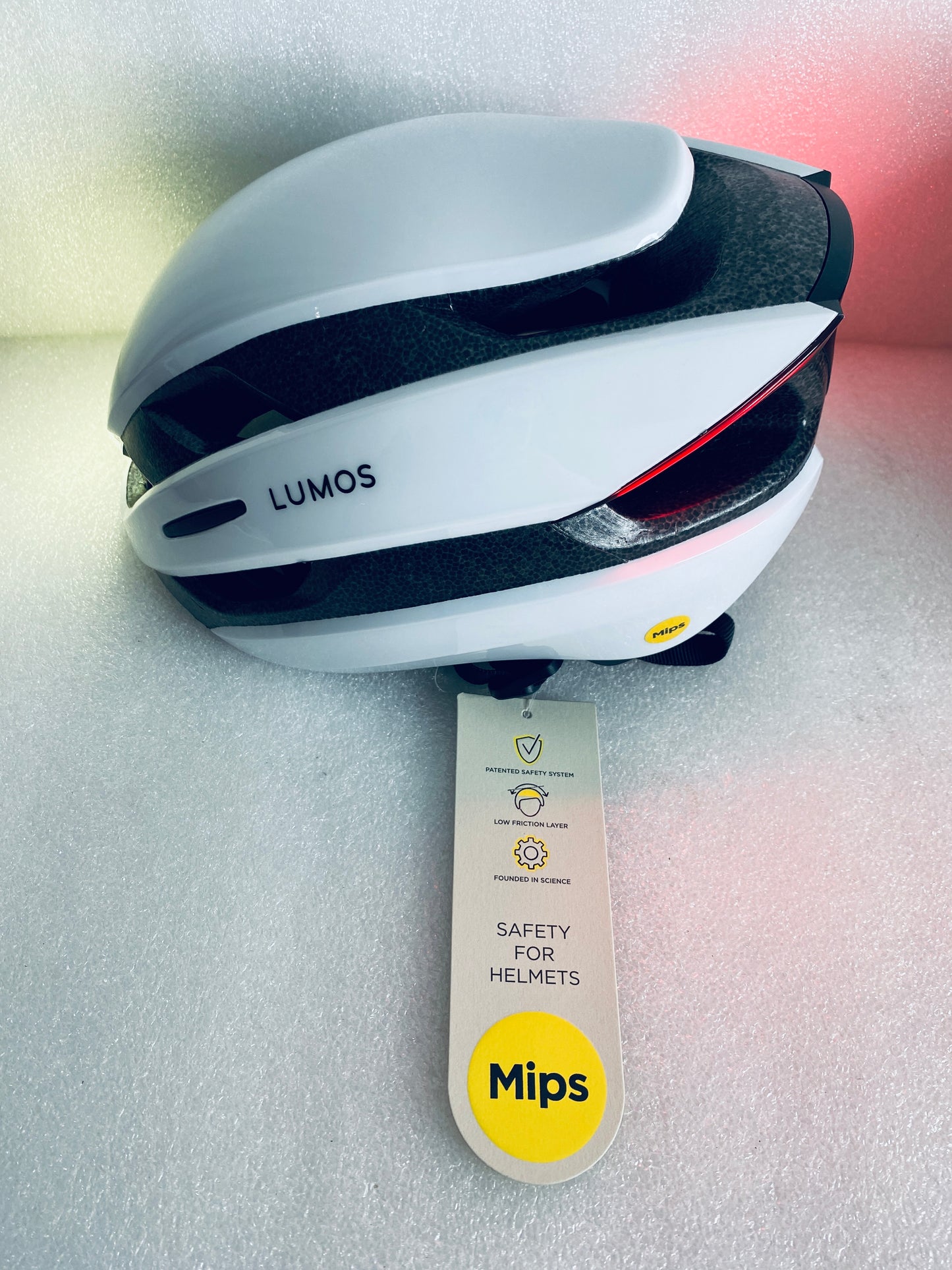 New Other Lumos Ultra Size M/L Bluetooth Jet White Smart Helmet With Remote