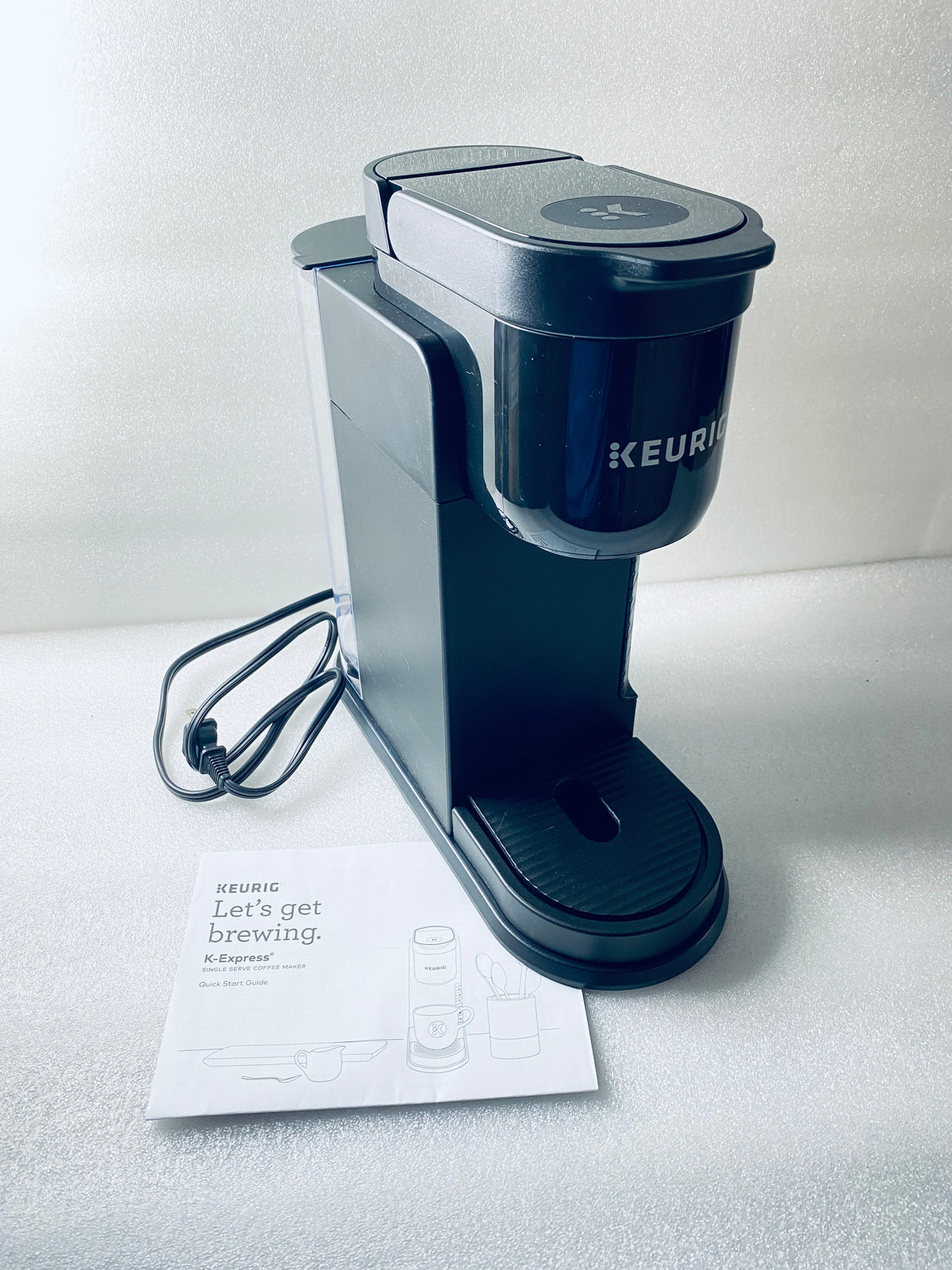 Keurig K-Express Single Serve K-Cup Pod Coffee Maker With 3 Brew Sizes, Black