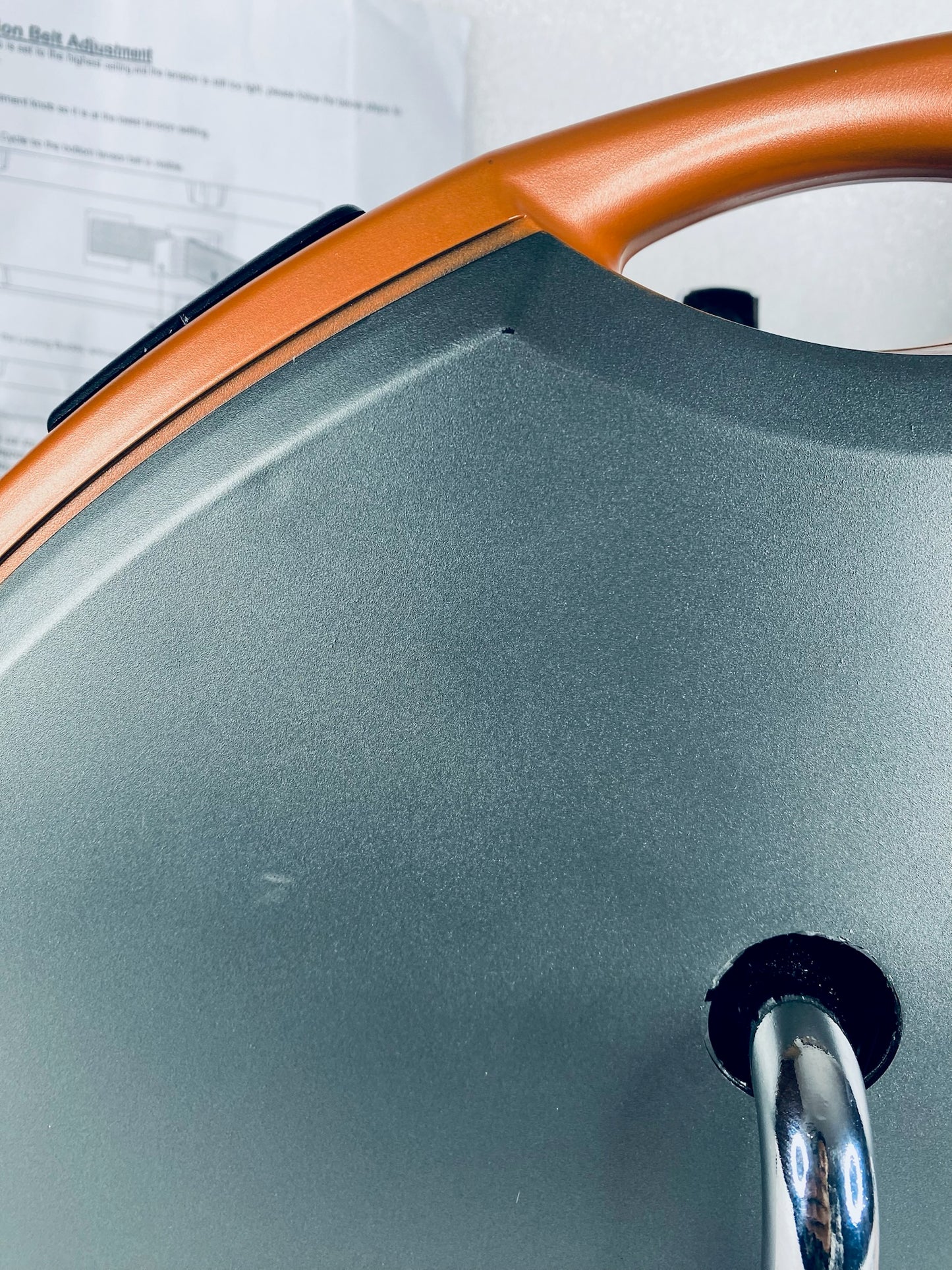 New Other Marcy Leg & Arm Cardio Mini-Cycle Exercise Bike, Orange/Gray