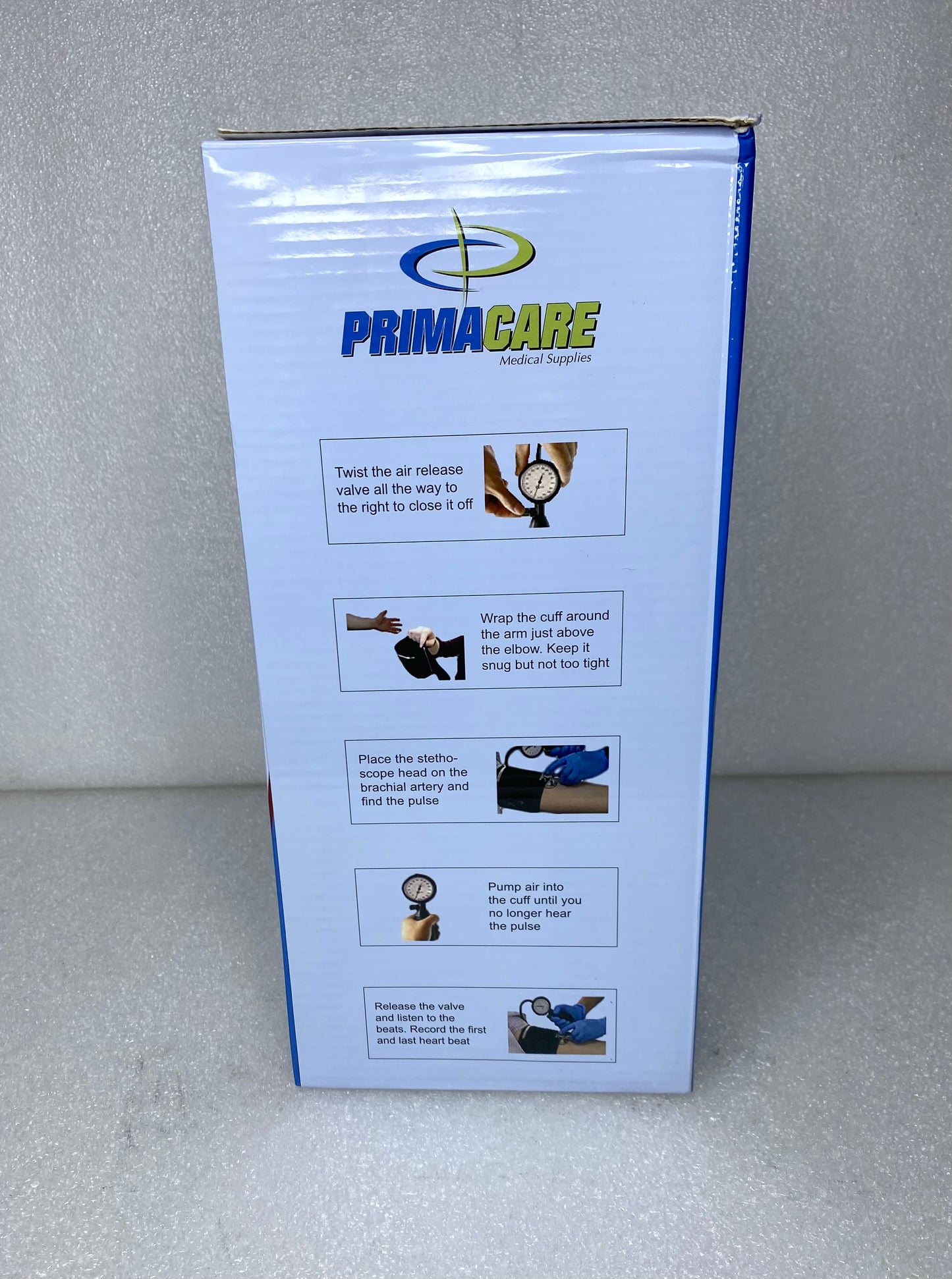 new Other - Prima Care Multipurpose 5 Cuff Blood Pressure Kit, Black