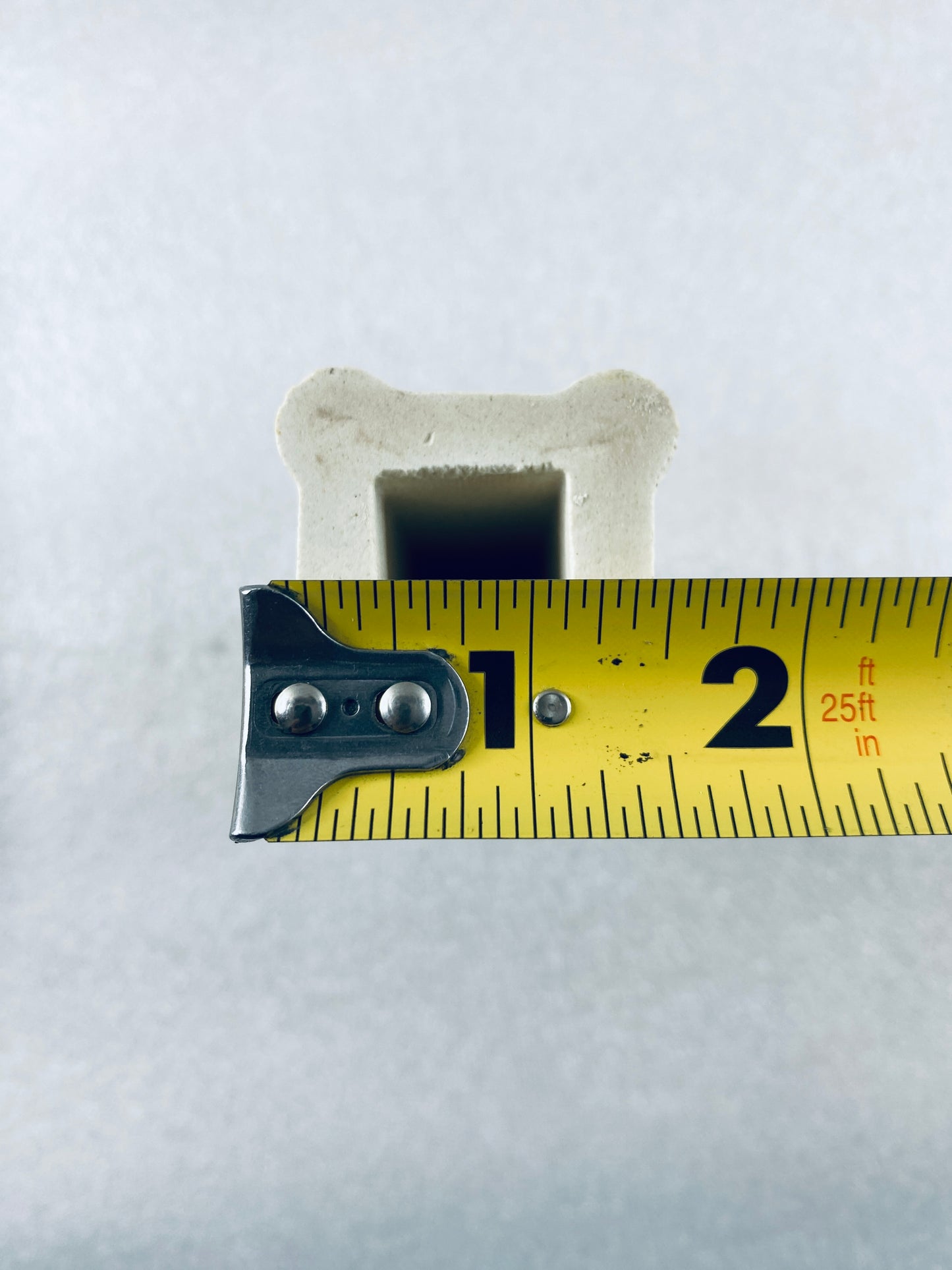 Lot Of 4 - Kiln Approx. 6" Tall x 1 1/2" Wide Squared End Posts