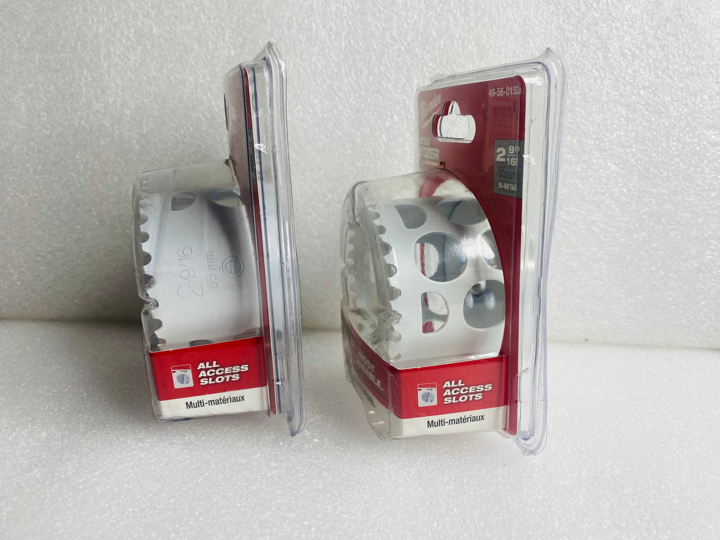 Lot Of 2 - New Other Milwaukee Dozer Bi-Metal Hole Saw 2 9/16", 49-56-0153
