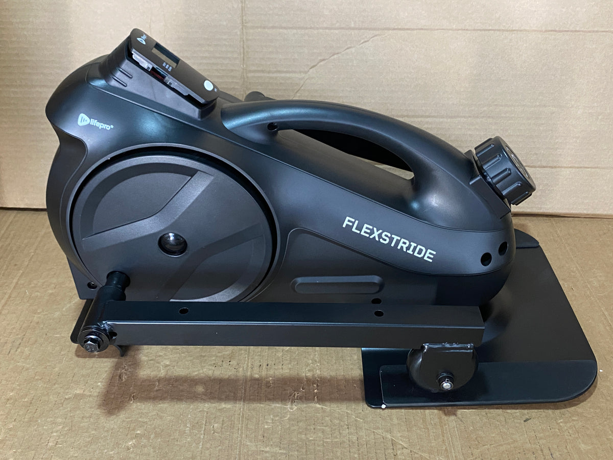 New Other Lifepro Flexstride Under Desk Black Elliptical With Carrying Handle