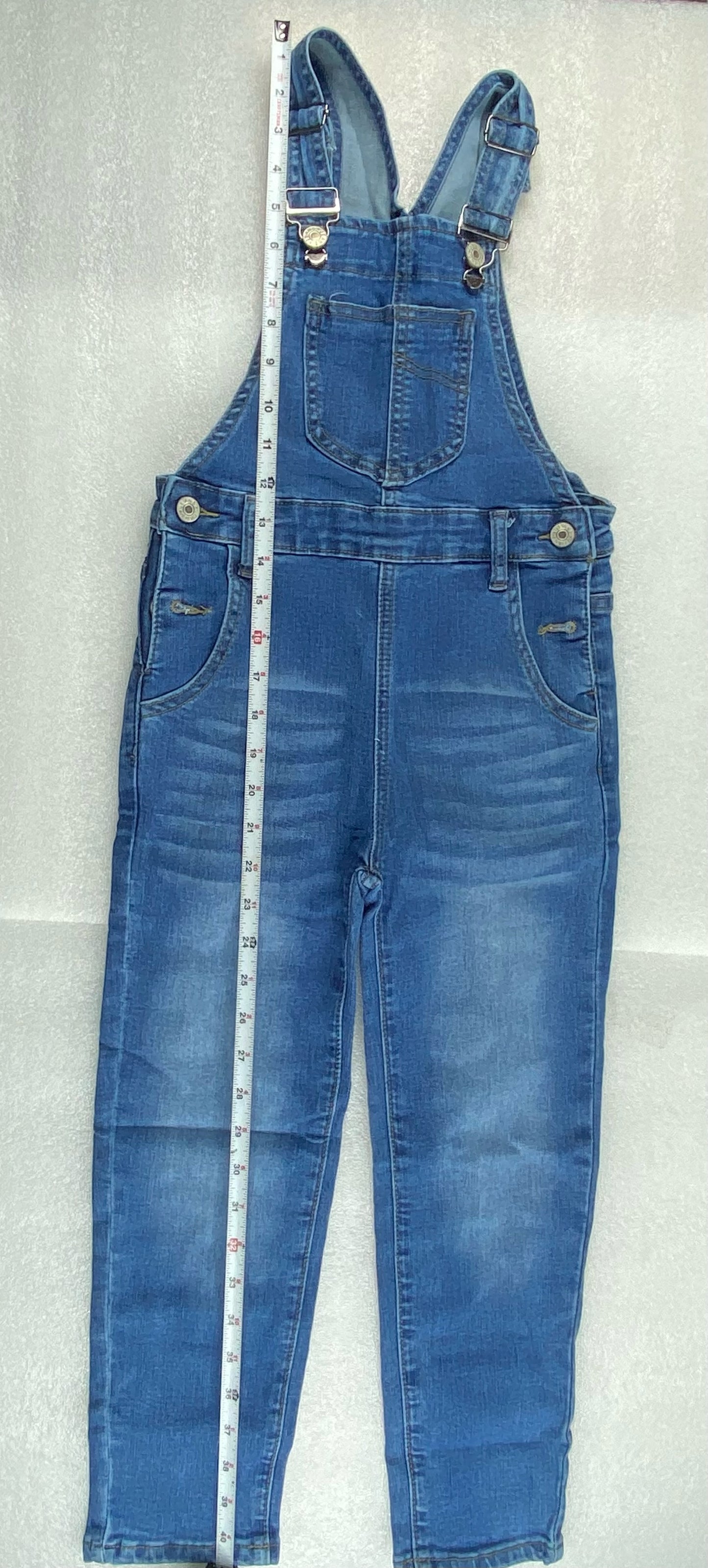 New Kidscool Space Size 8 Overall Denim, Deep Blue