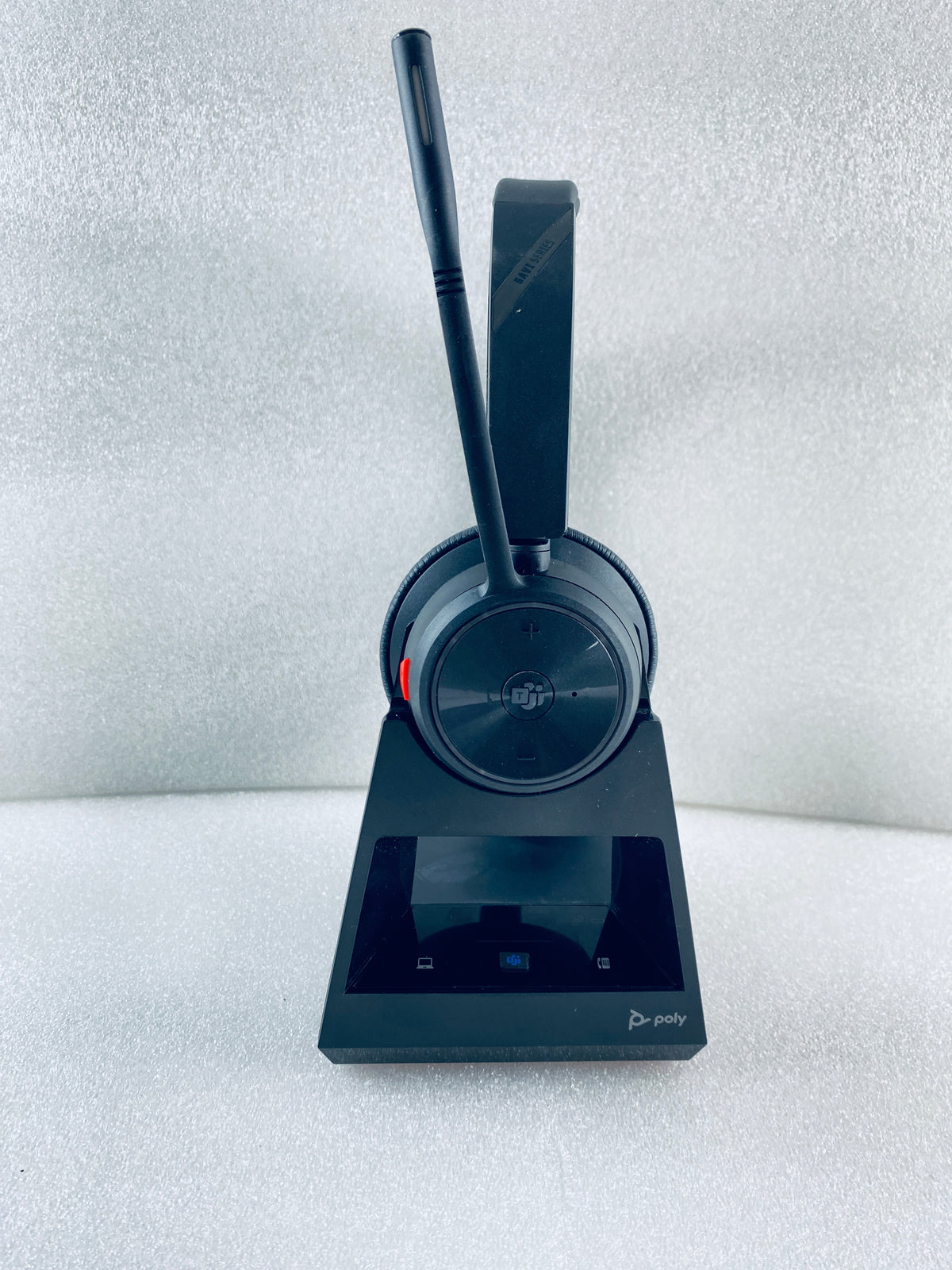 HP Poly Savi 7300 Office  Series Wireless Dect Headset, Black