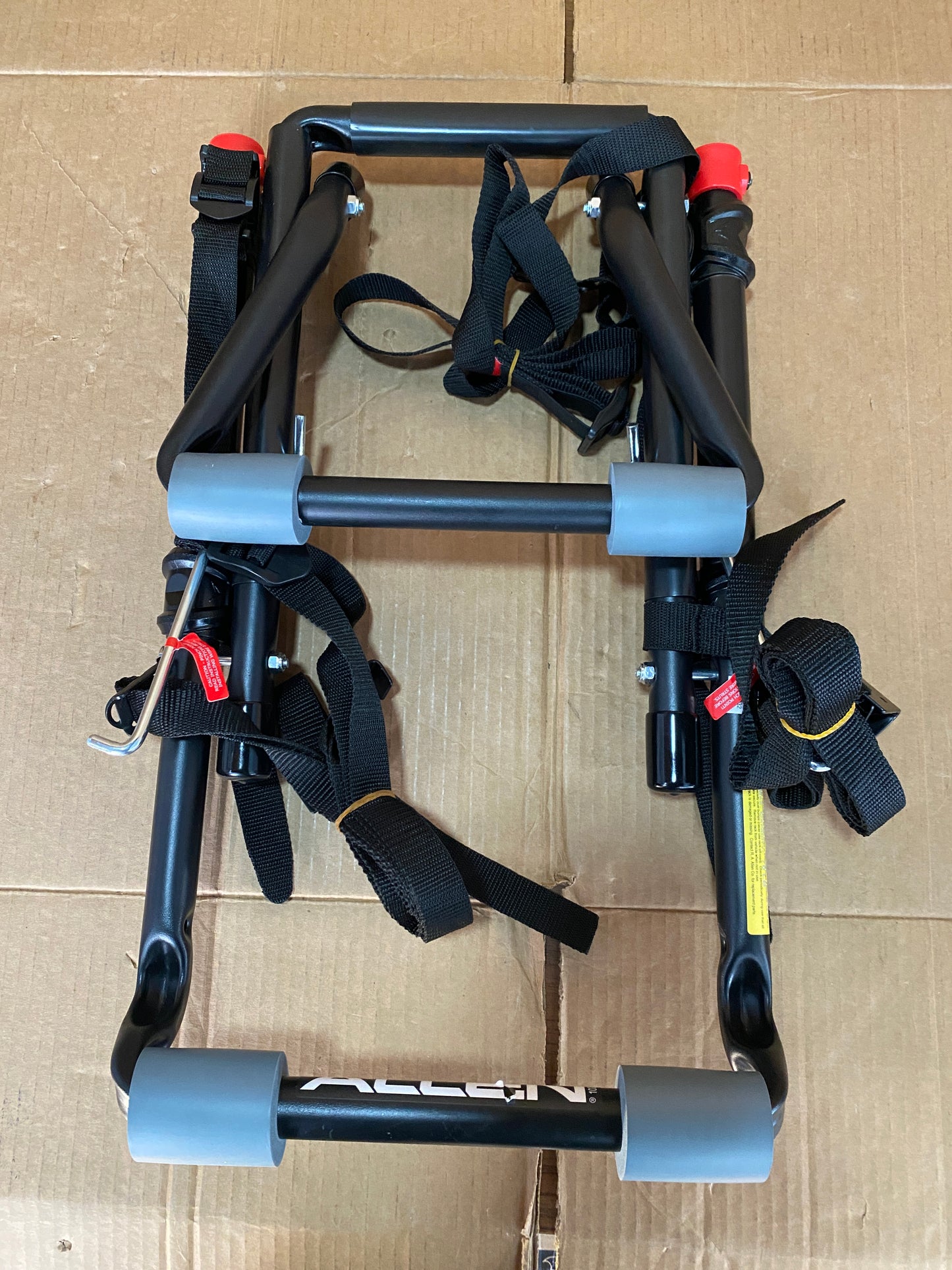 Allen Sports 2 Bike Black Rack Deluxe Trunk Mount Bike Carrier