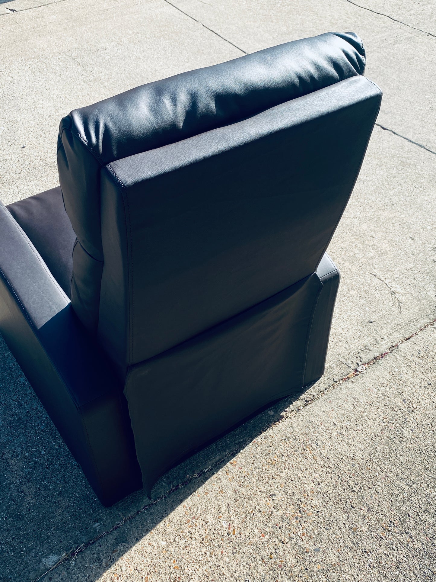 PayLessHere Reclining Sofa Home Theater Chair With Lumbar Support & Backrest