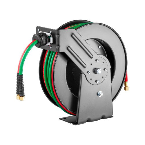 Like New VEVOR Retractable 1/4” x 50’ Welding Hose Reel With Ceiling/Wall Mount