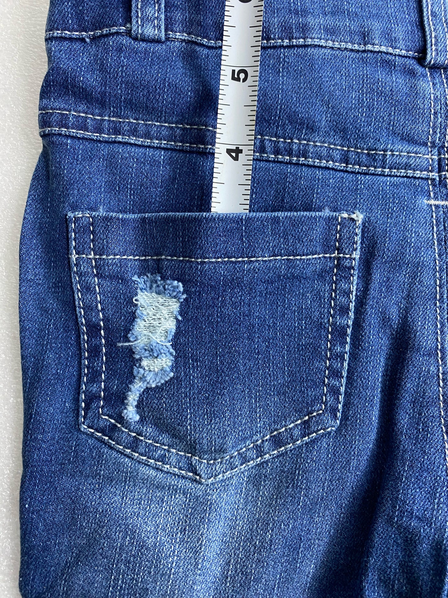 New Kidscool Space Size 12-18 M Baby Overall Small Bib Pocket Denim Workwear