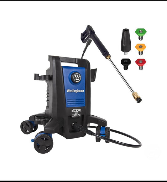 Westinghouse 2500PSI Max & 1.76GPM Max Electric Pressure Washer With Wheels