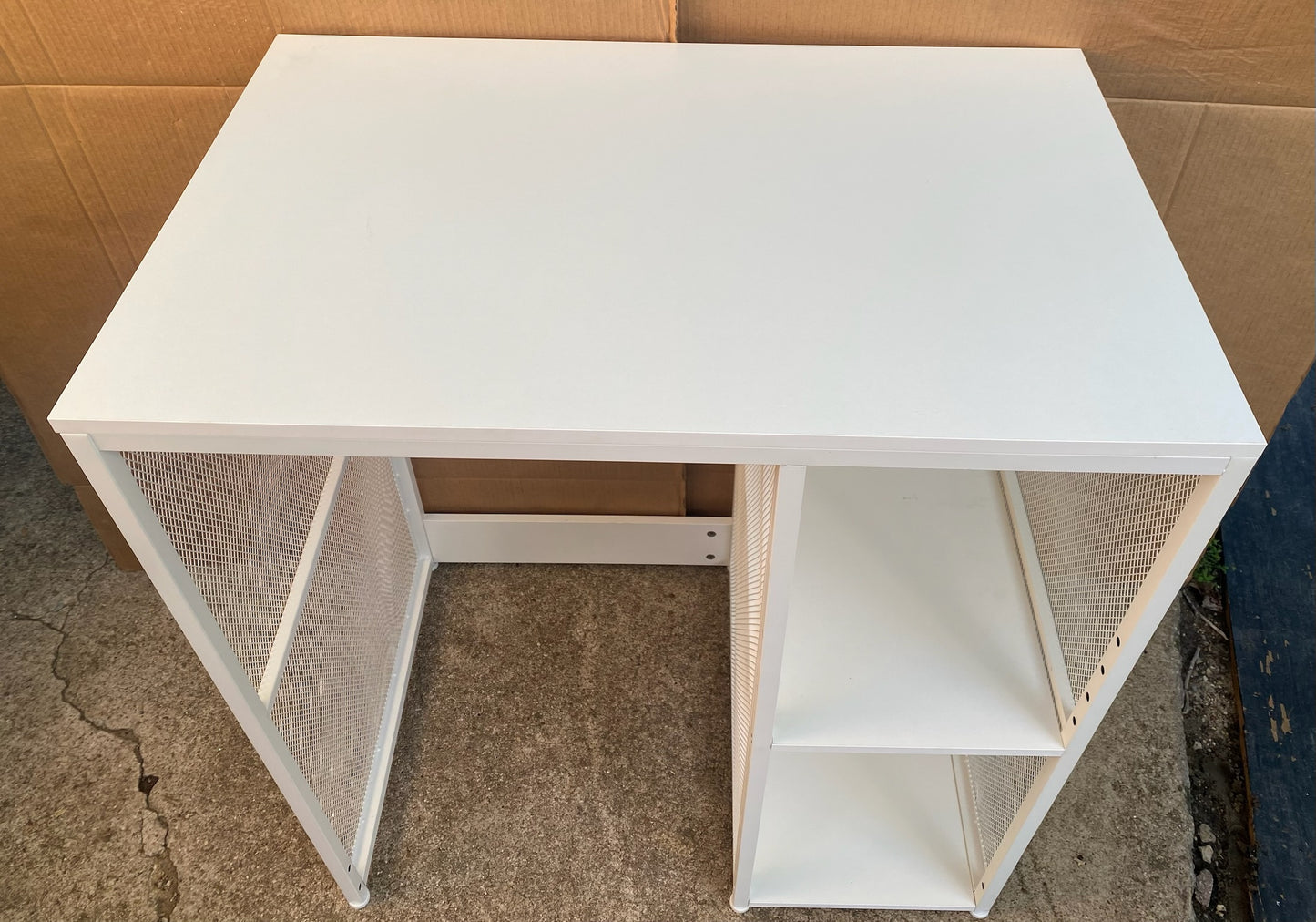 New Other KirKical 3-Tier Coffee Bar Cabinet With Mini Fridge Space, White