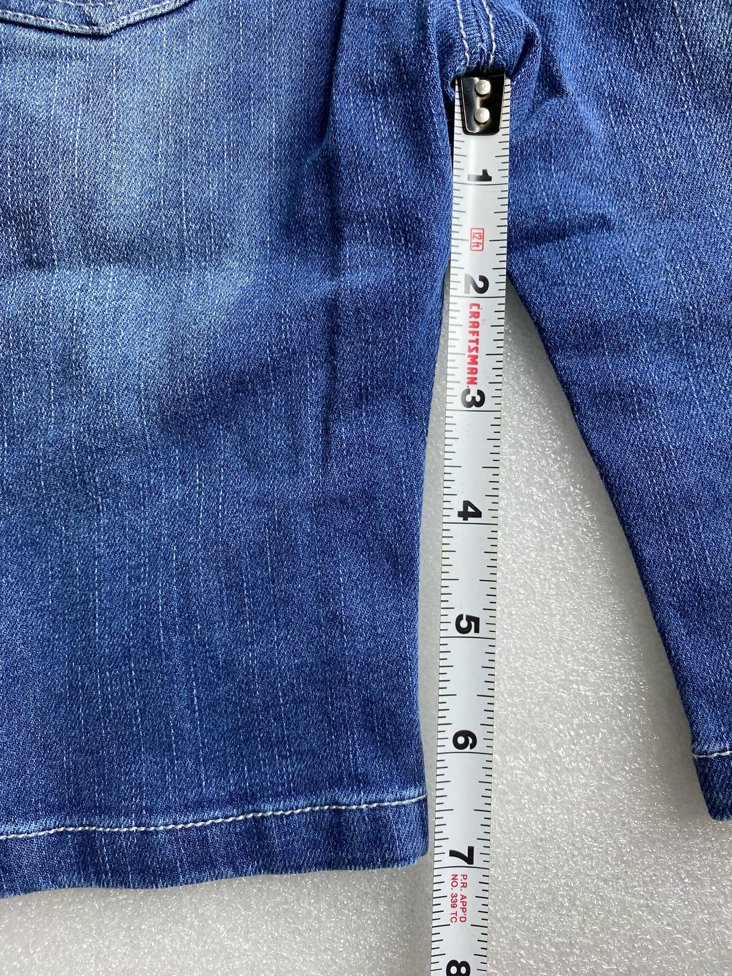 New Kidscool Space Size 12-18 M Baby Overall Small Bib Pocket Denim Workwear