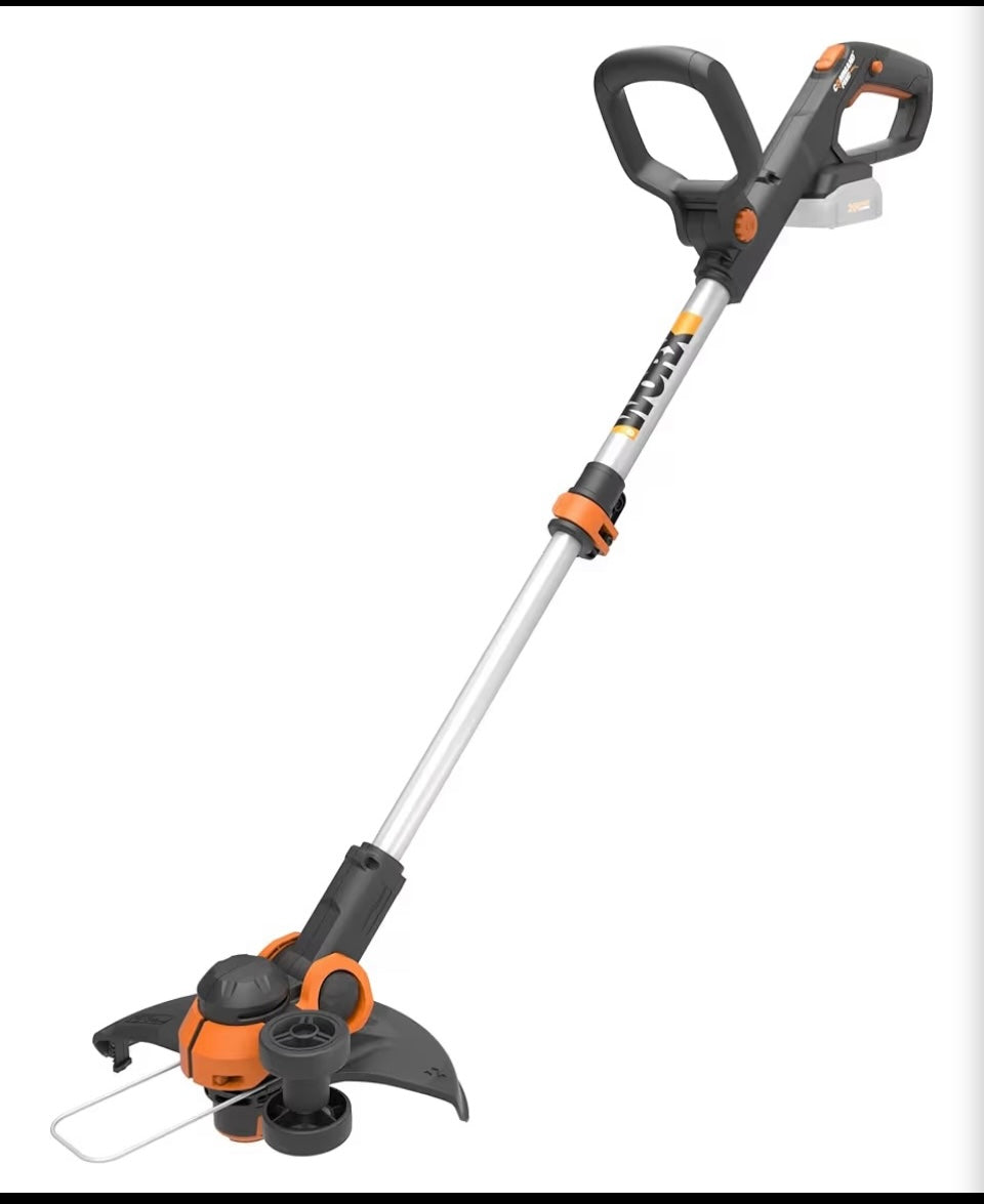 New Worx 20V 12" 2-in-1 Cordless String Trimmer & Electric Lawn Edger, WG163.9
