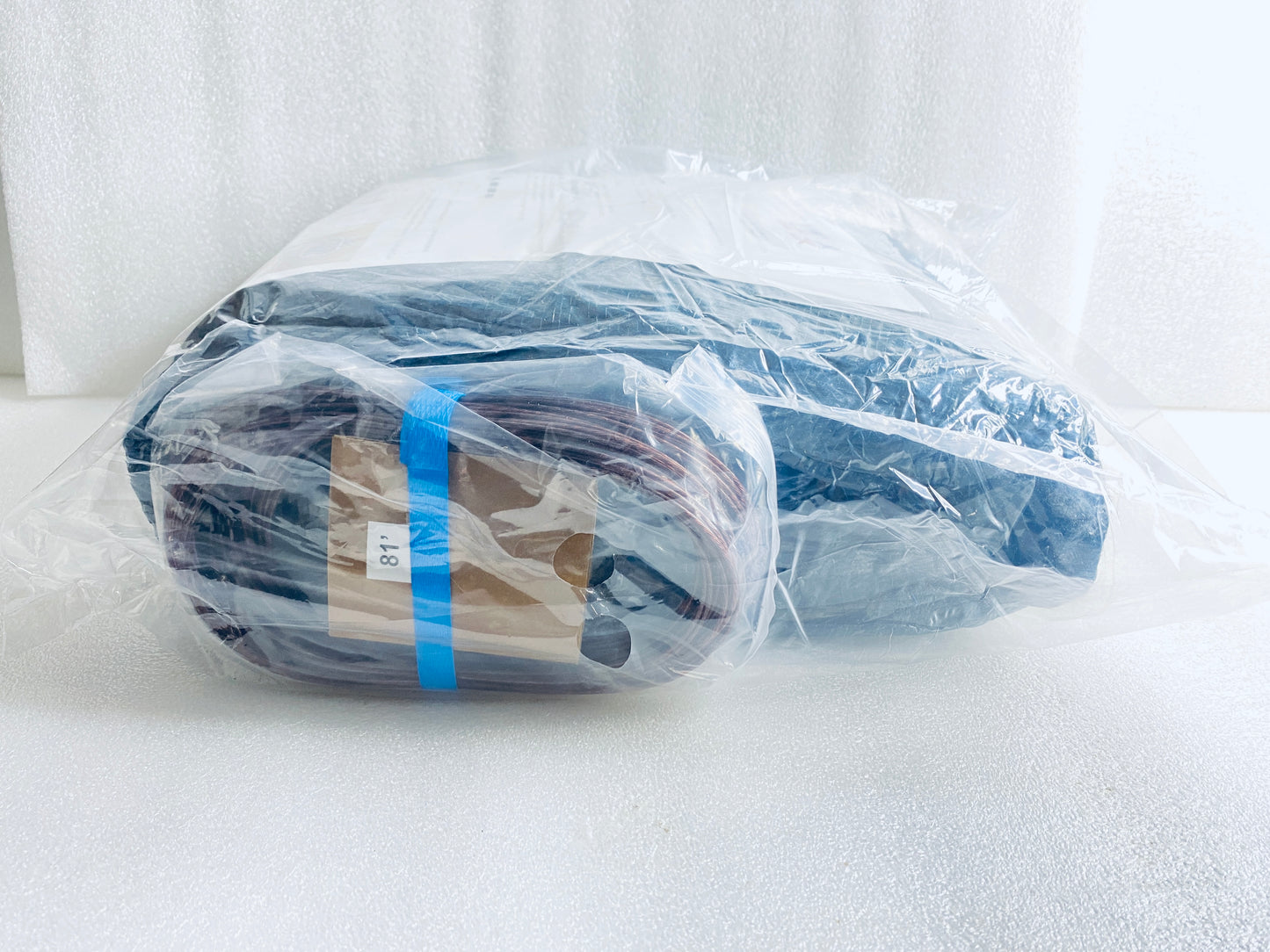 new open box - winter block 24 ft. round blue above-ground winter pool cover