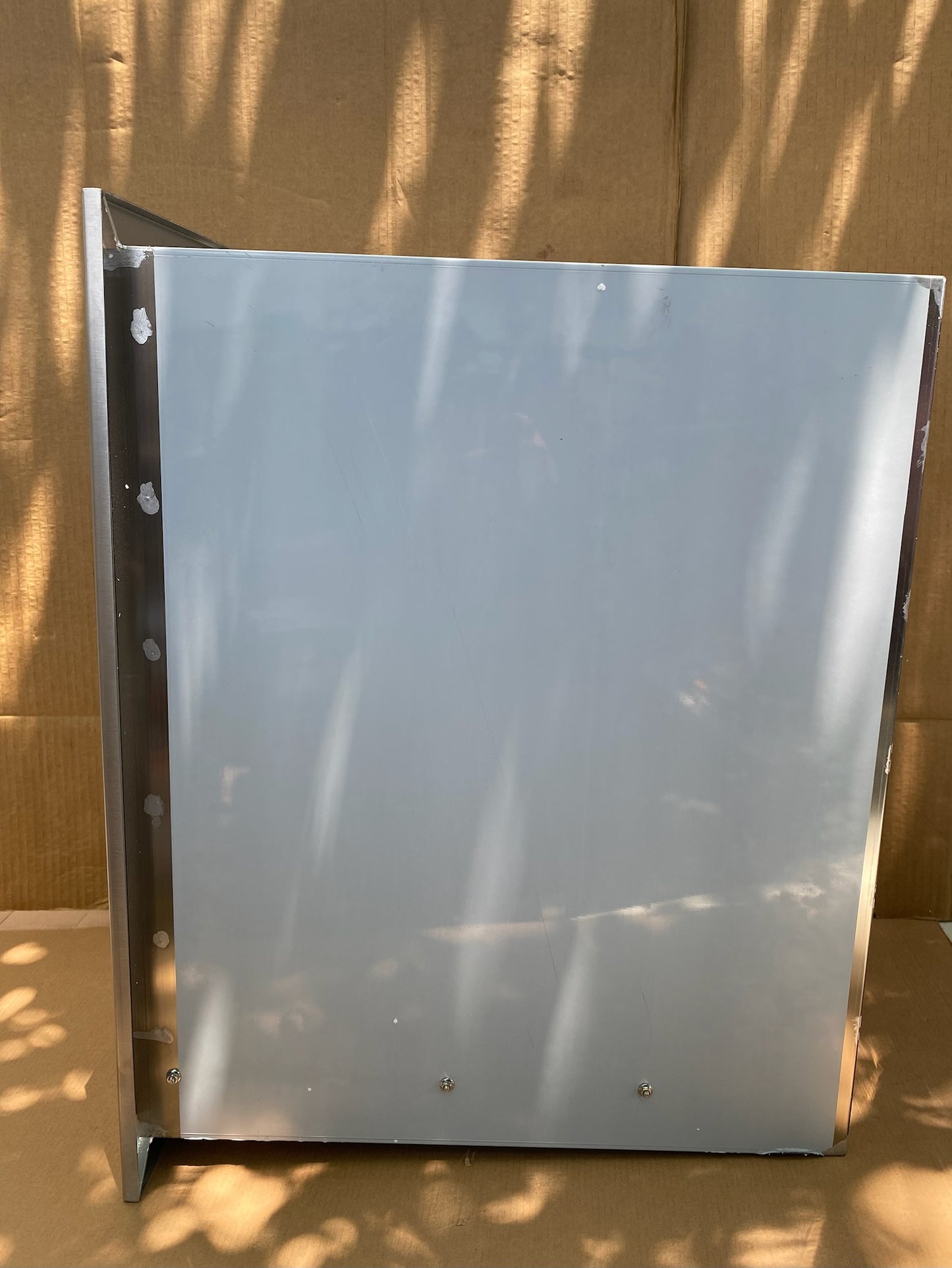 New VEVOR Pull Out Drawer Trash Bin With Sliding Rails In Stainless Steel
