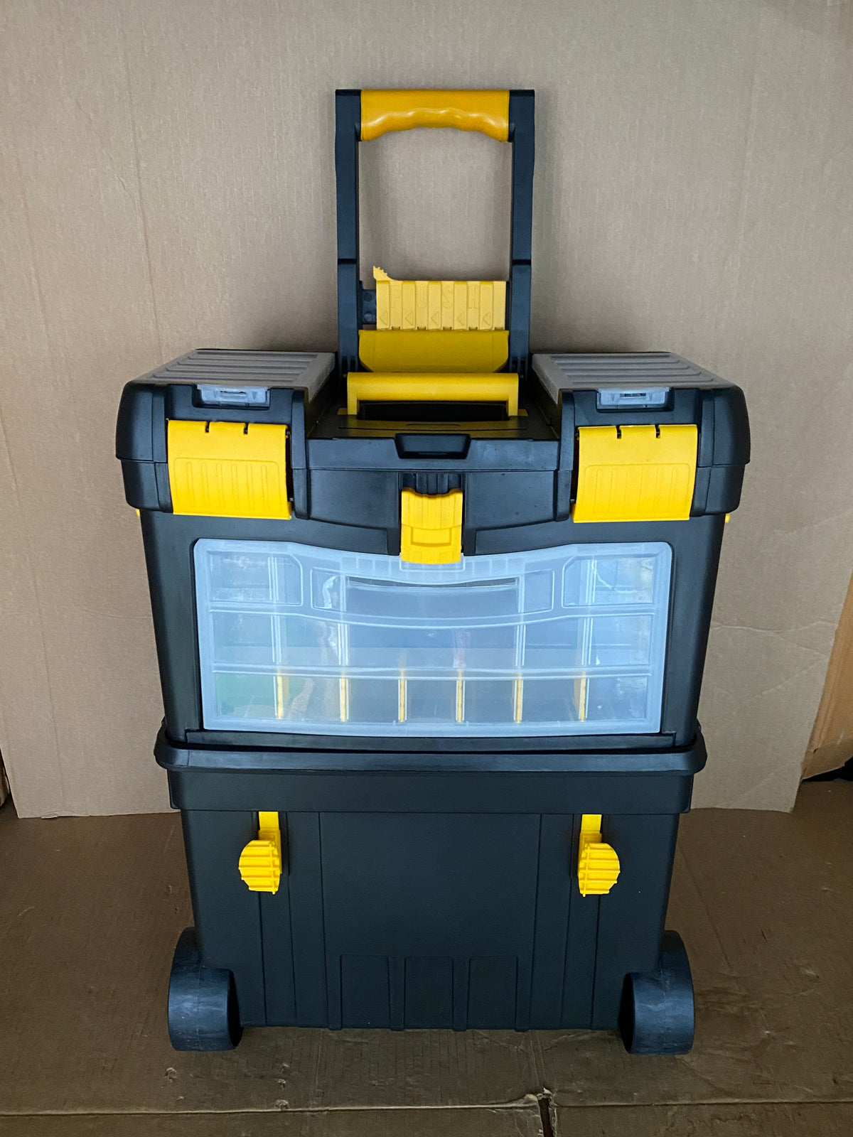 New Other Stalwart Rolling Tool Box With Foldable Comfort Handle & Removable Top