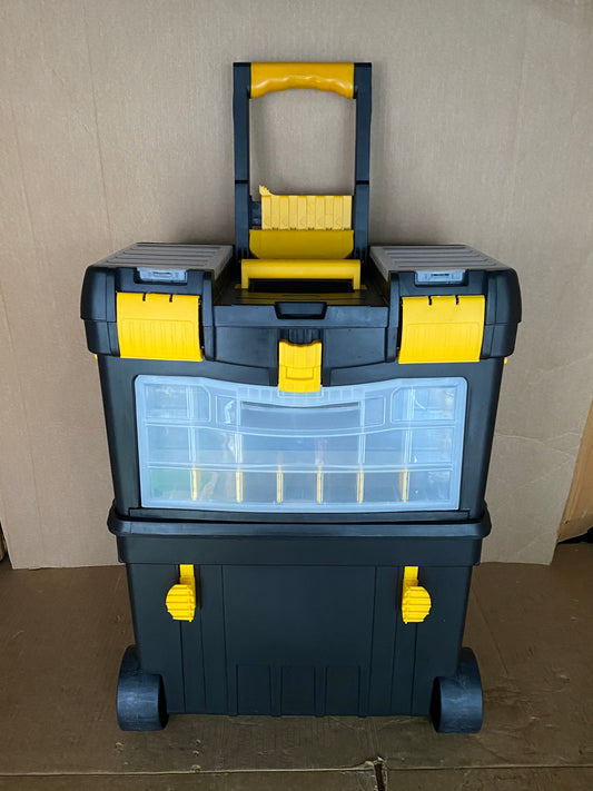 New Other Stalwart Rolling Tool Box With Foldable Comfort Handle & Removable Top