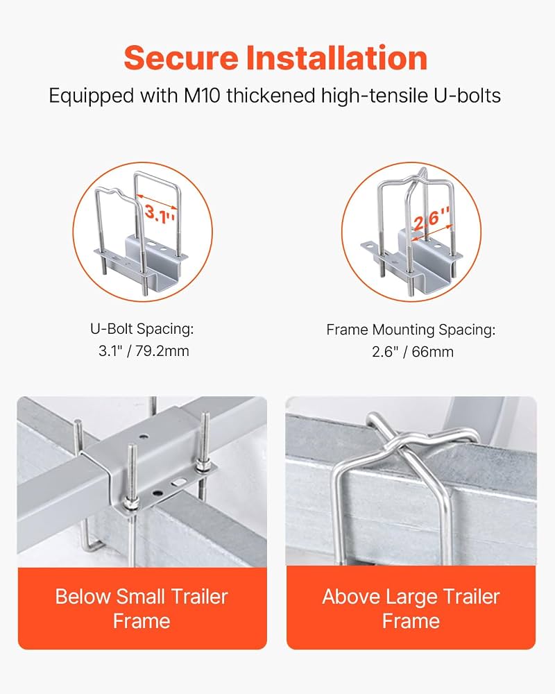 New Other VEVOR 16.7"- 60″ Adjustable Boat Trailer Guide Poles