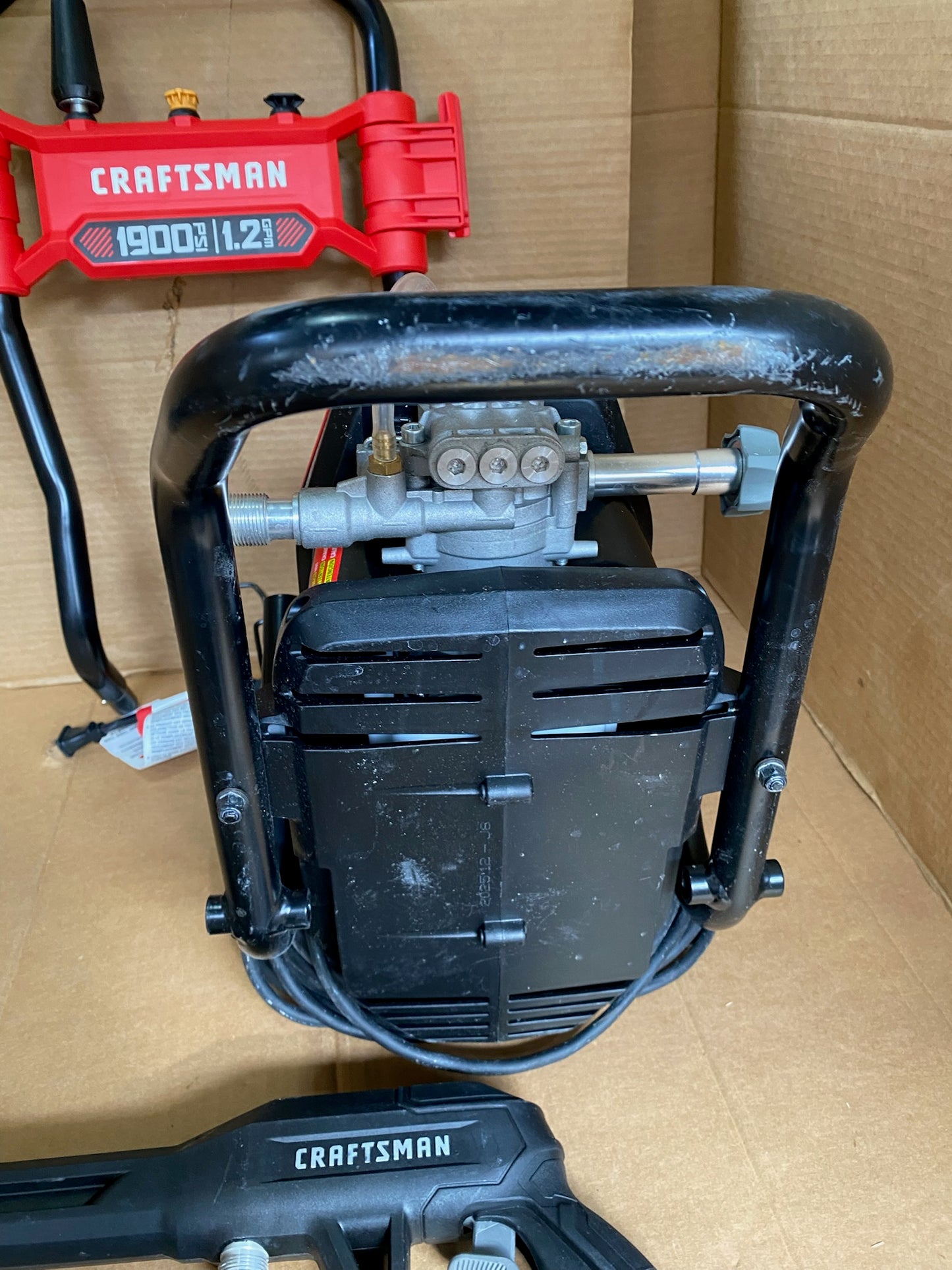 CRAFTSMAN 1900PSI Electric Cold Water Pressure Washer, 1.2-GPM