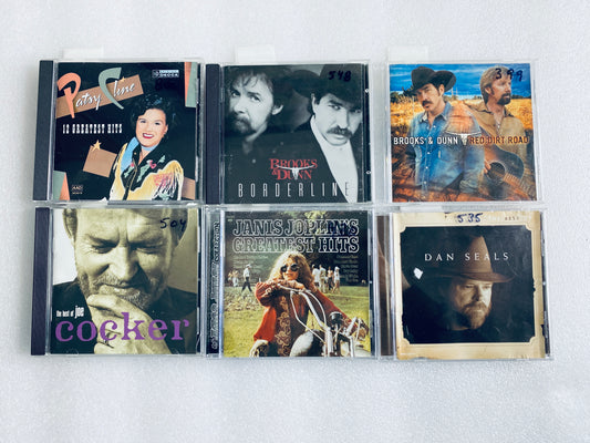 lot Of 20 - Mixed Artist/Genre Music CDs