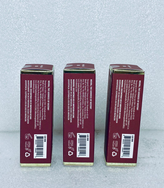 Lot Of 3 - New Moira Love Steady Liquid Blush Matte Finish 08, 0.17 oz. Each