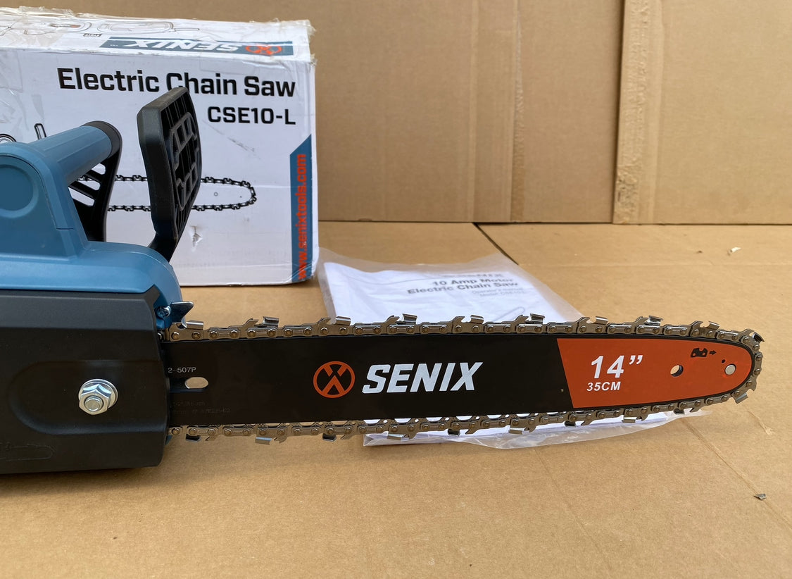New Other SENIX 14” Corded 10 Amp 3/8 Chain Pitch Electric Chainsaw