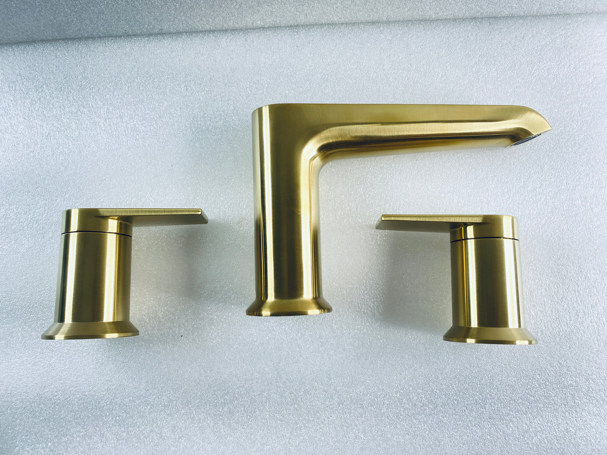 New Open Box KOHLER 10.0 GPM Hint Two-Handle Deck-Mount Bath Faucet Trim
