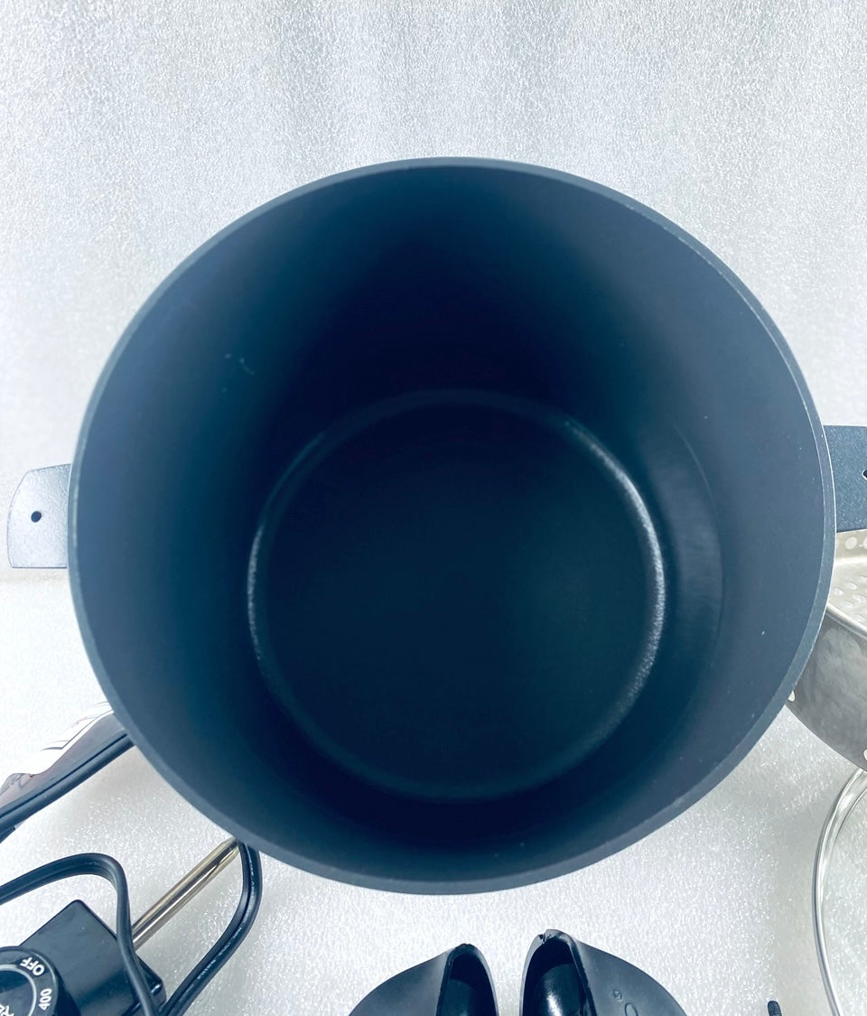 Presto Kitchen Kettle Multi-Cooker Steamer, Black