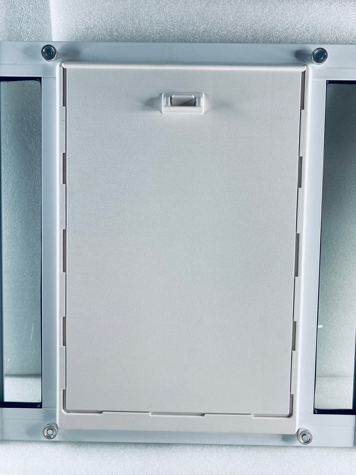 New Other Ideal Pet Aluminum Adjustable Sash Window Pet Door W/ 10-1/2”x15” Flap