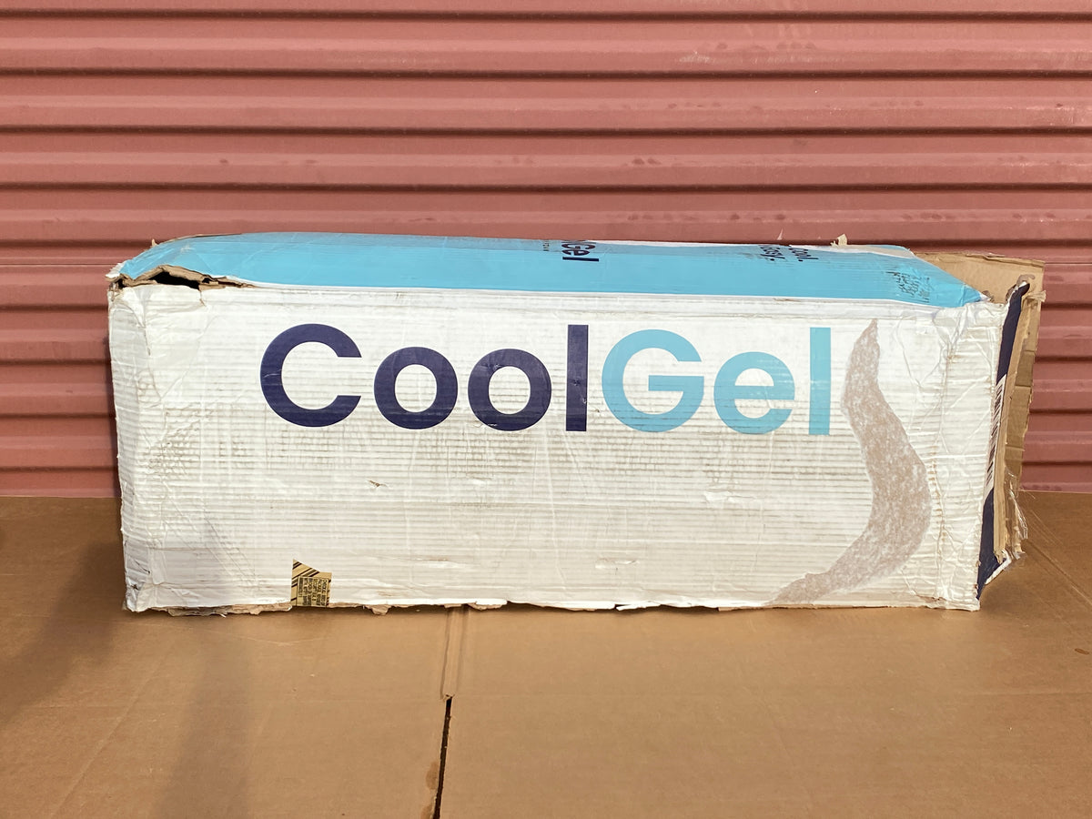 New Open Box COOL GEL Medium Firm Memory Foam 10” Queen Size Mattress