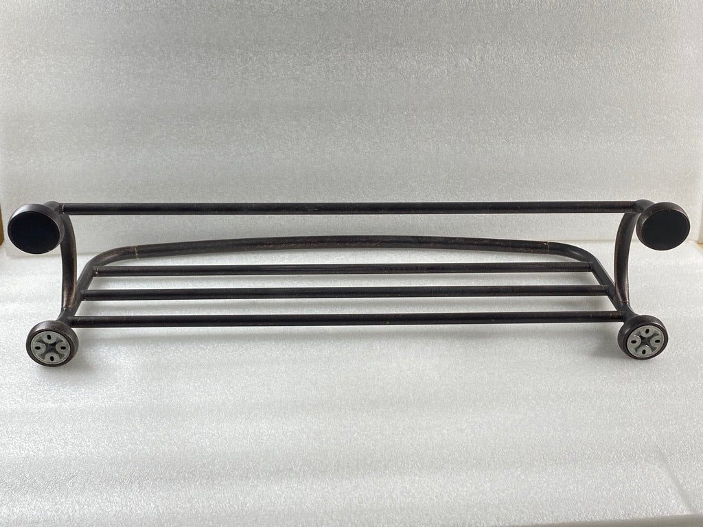 New Open Box Moen Eva Bathroom Hotel Towel Shelf, Oil-Rubbed Bronze