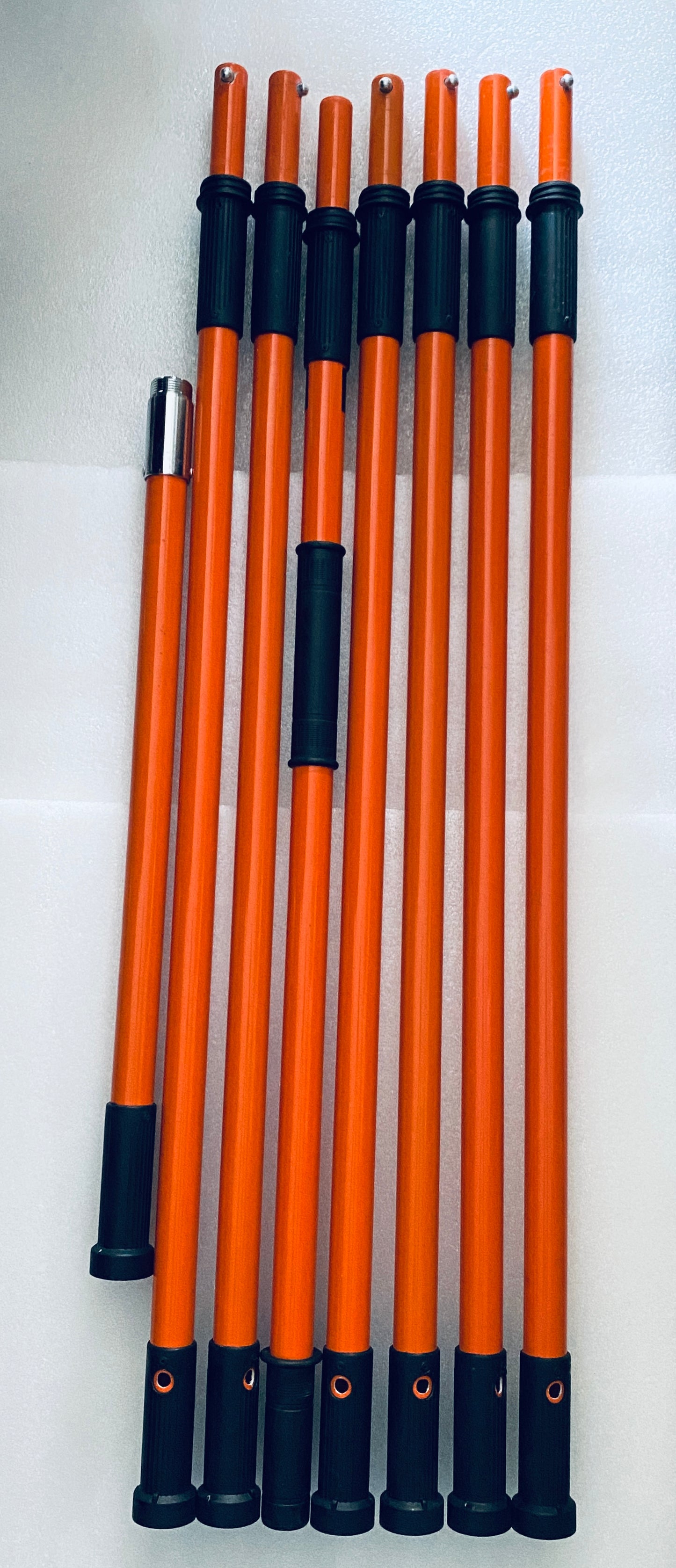 New Other VEVOR 7.3-27 ft Extendable Tree Pruner/Manual Pole Saw, Orange/Black