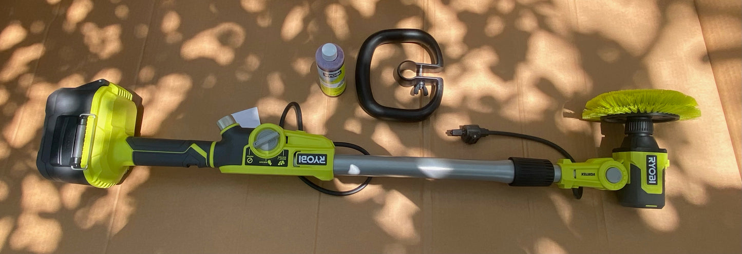 New Other Ryobi ONE+ 18V Cordless Soap Dispensing Scrubber, Tool Only