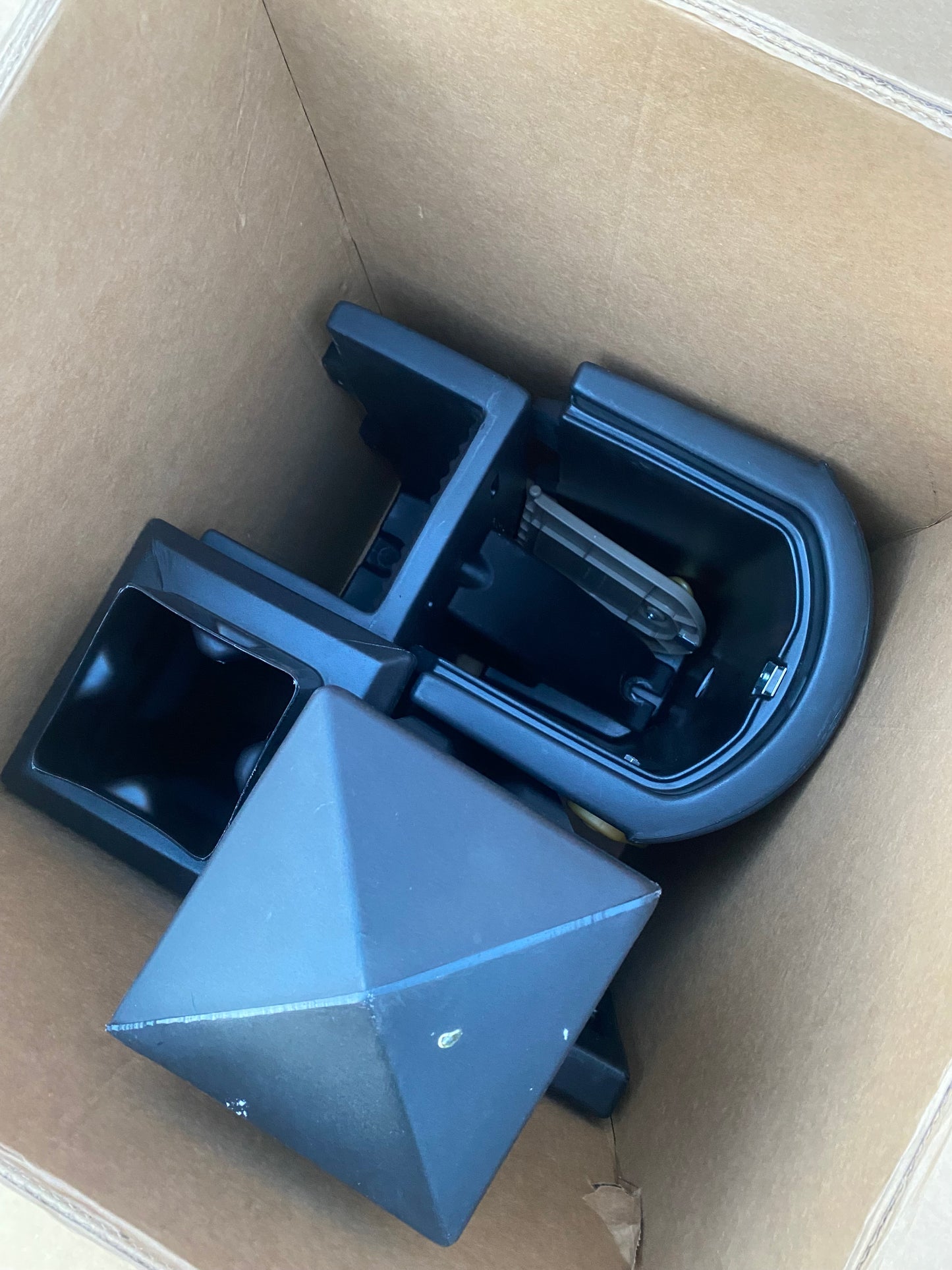 Step2 Mailmaster Hudson Large Black Mailbox With Magnetic Door