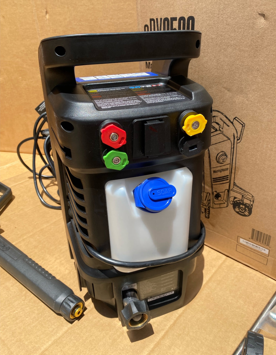 Westinghouse Electric Pressure Washer, 2500 Max PSI 1.76 Max GPM With Wheels