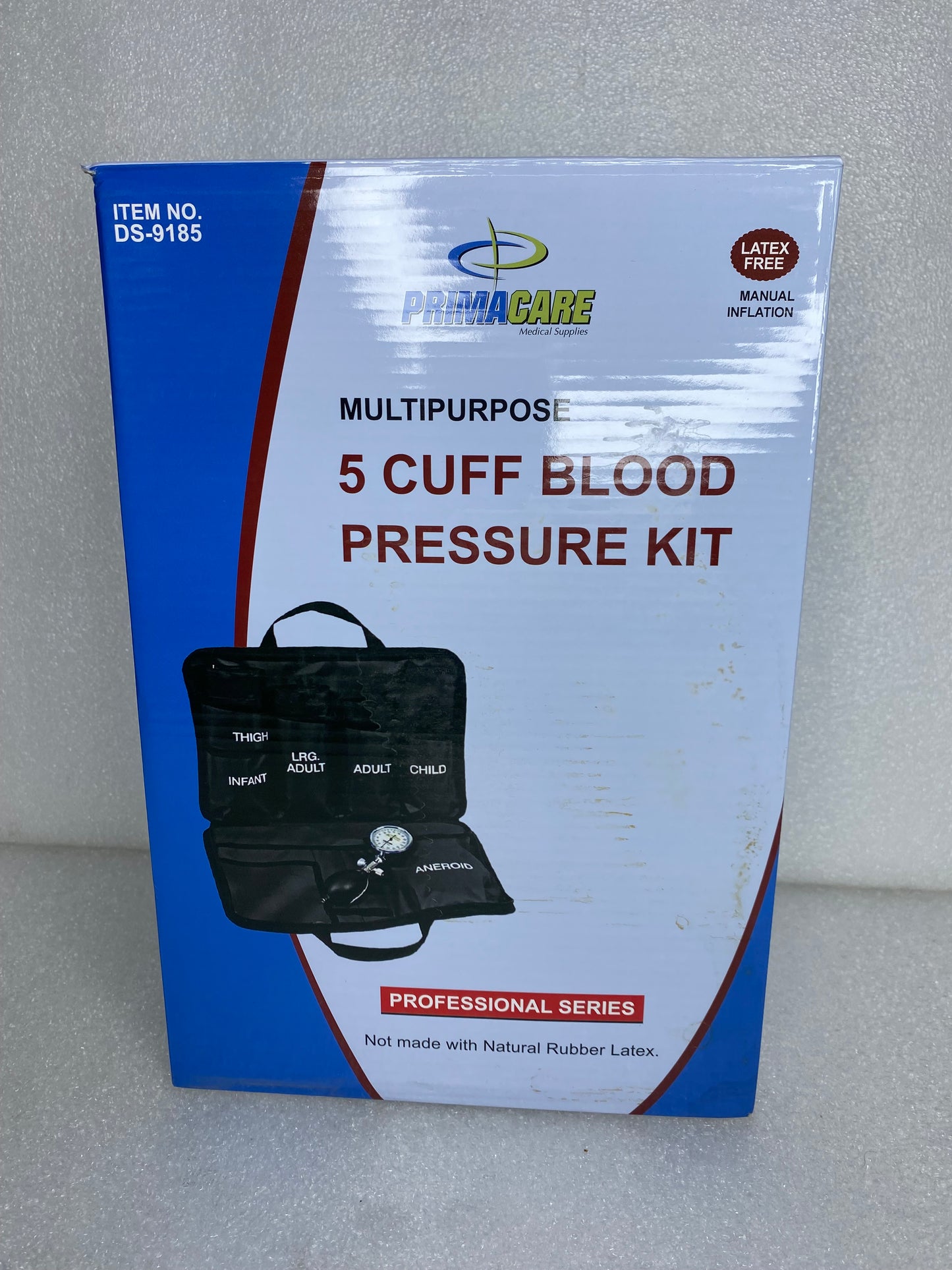 new Other - Prima Care Multipurpose 5 Cuff Blood Pressure Kit, Black