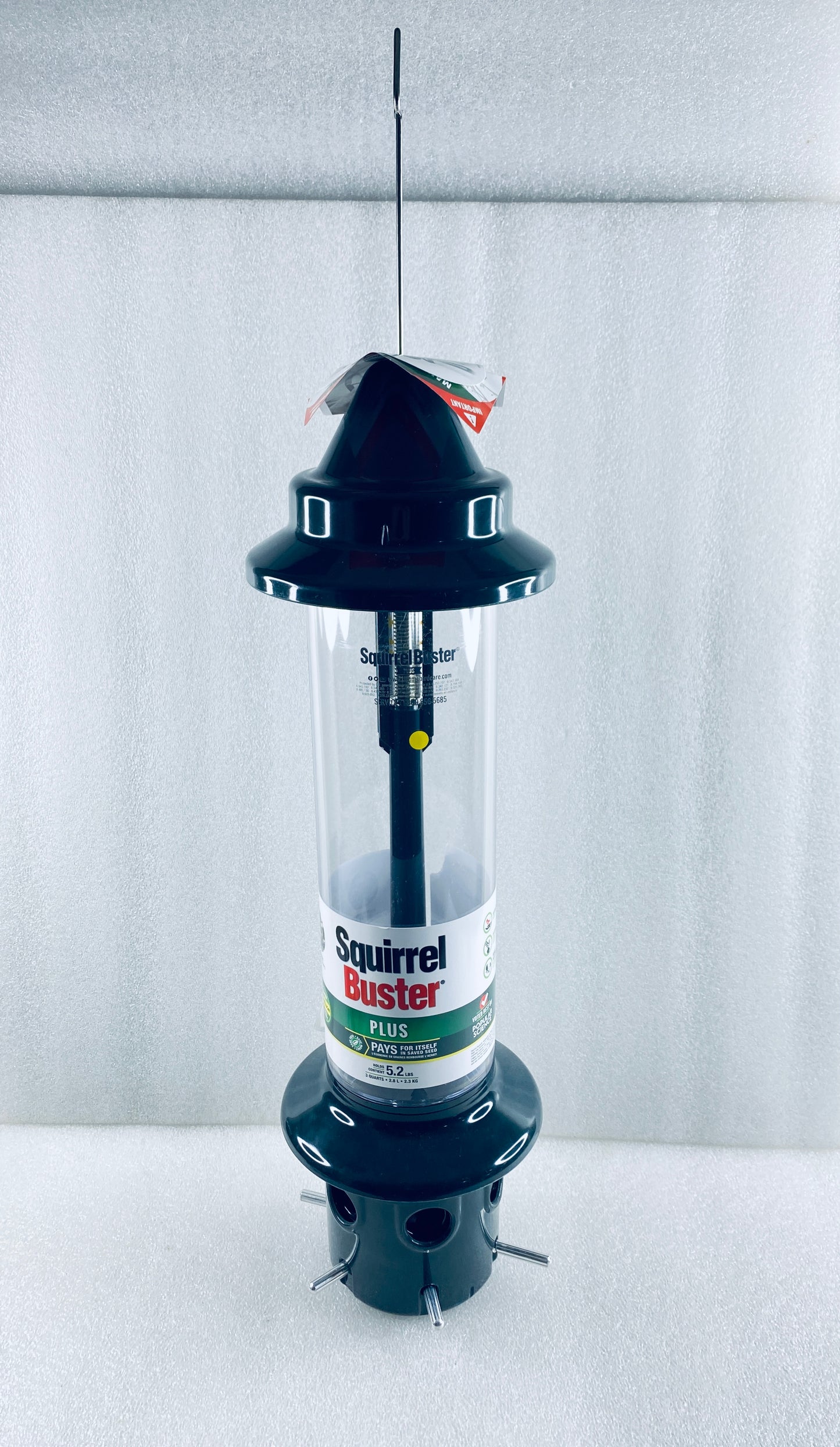 New Other Brome Squirrel Buster Plus Bird Feeder With 5.2lb. Capacity, Green