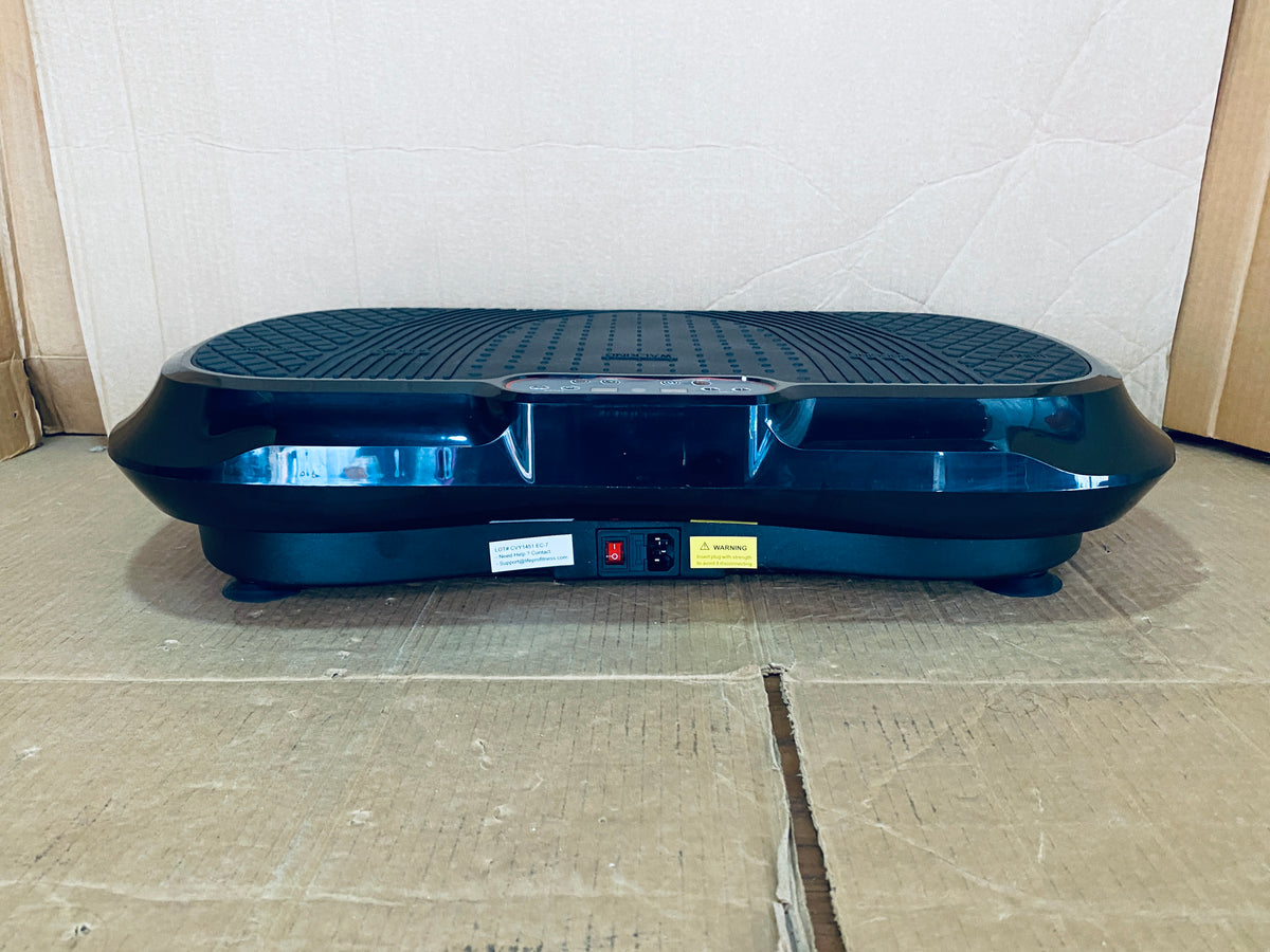 New Other LifePro Vibration Plate Exercise Machine With Resistance Bands, Black